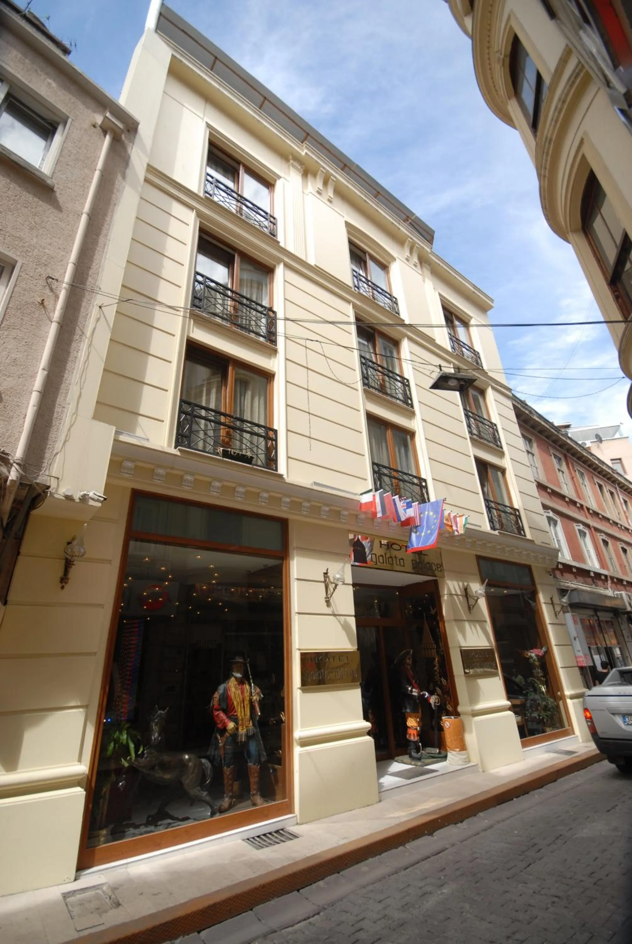 Facade/entrance in Galata Palace Hotel