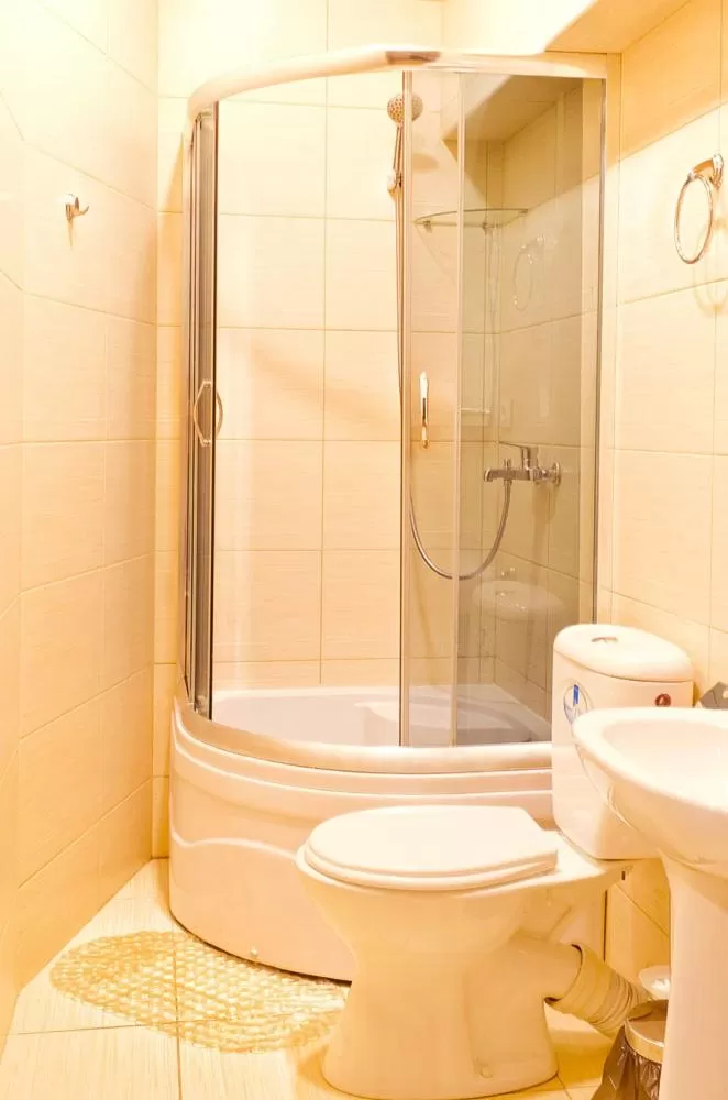 Shower in Hotel 8th Mile