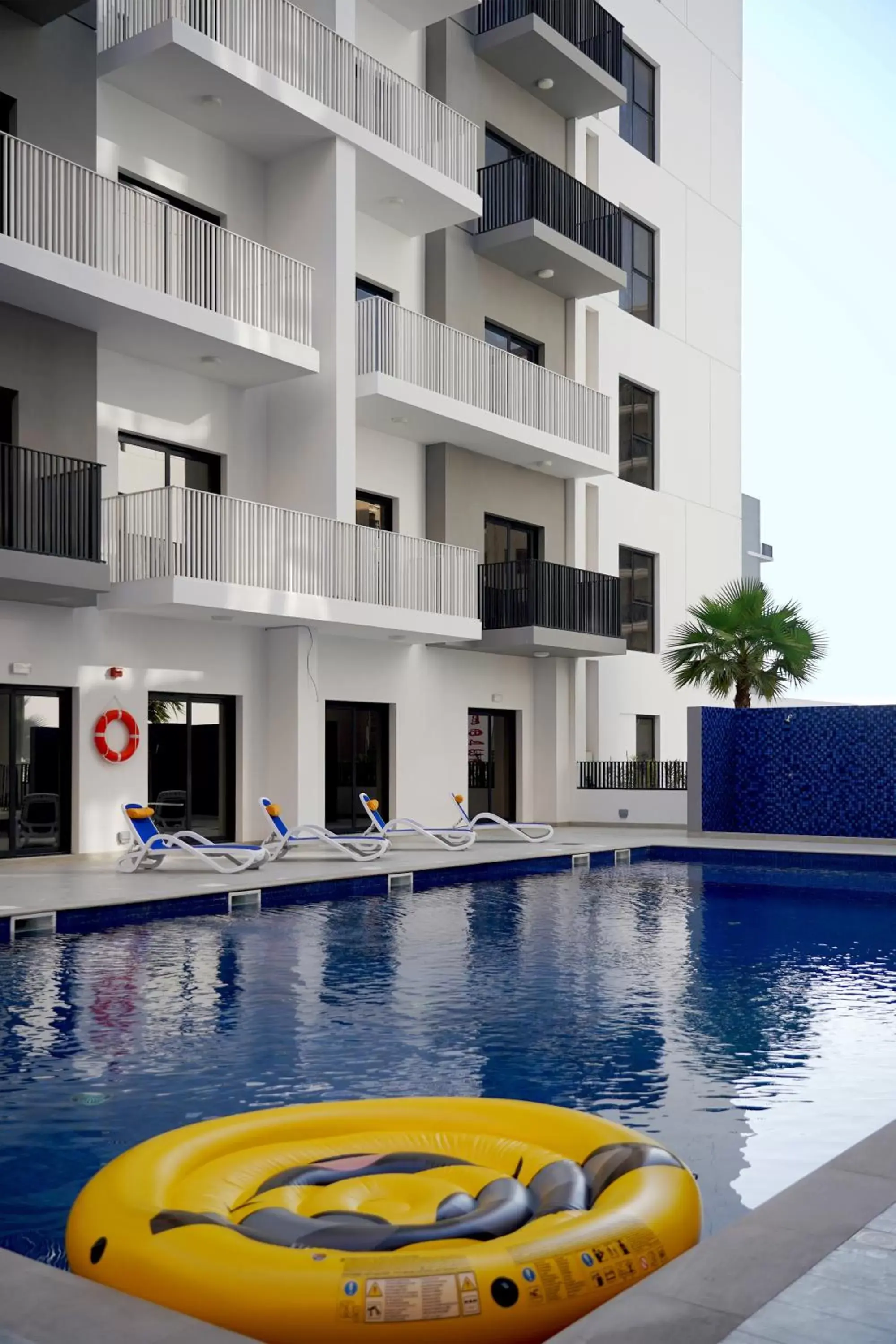 Swimming pool in YouCo coliving Dubai Swimming pool in YouCo coliving Dubai