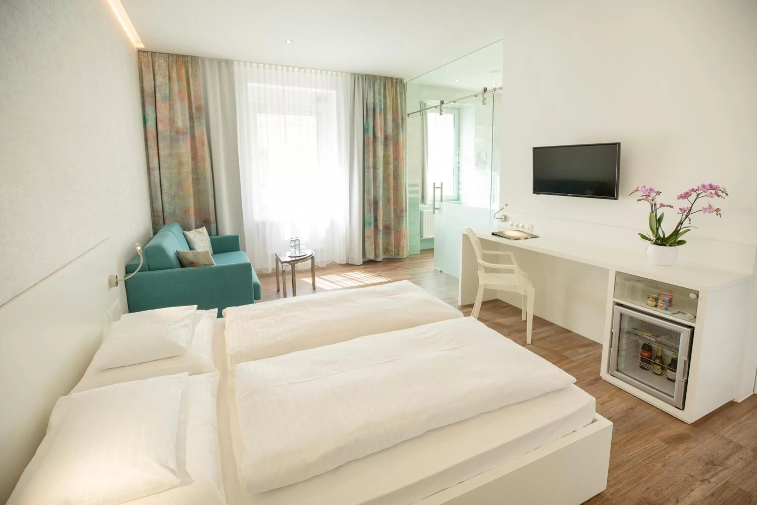 Bed in Hotel Gollner