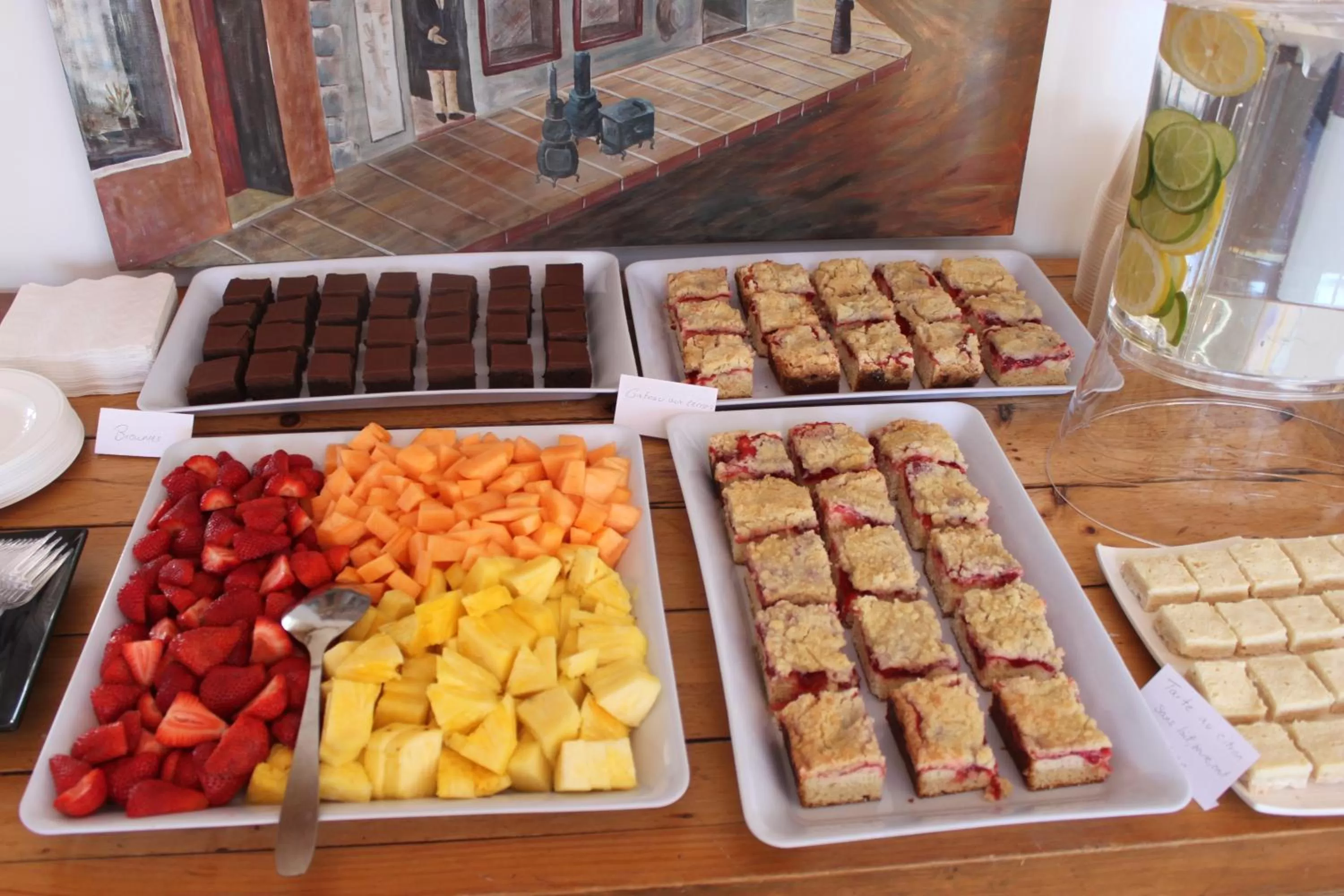 Food close-up in La Grange Country Inn