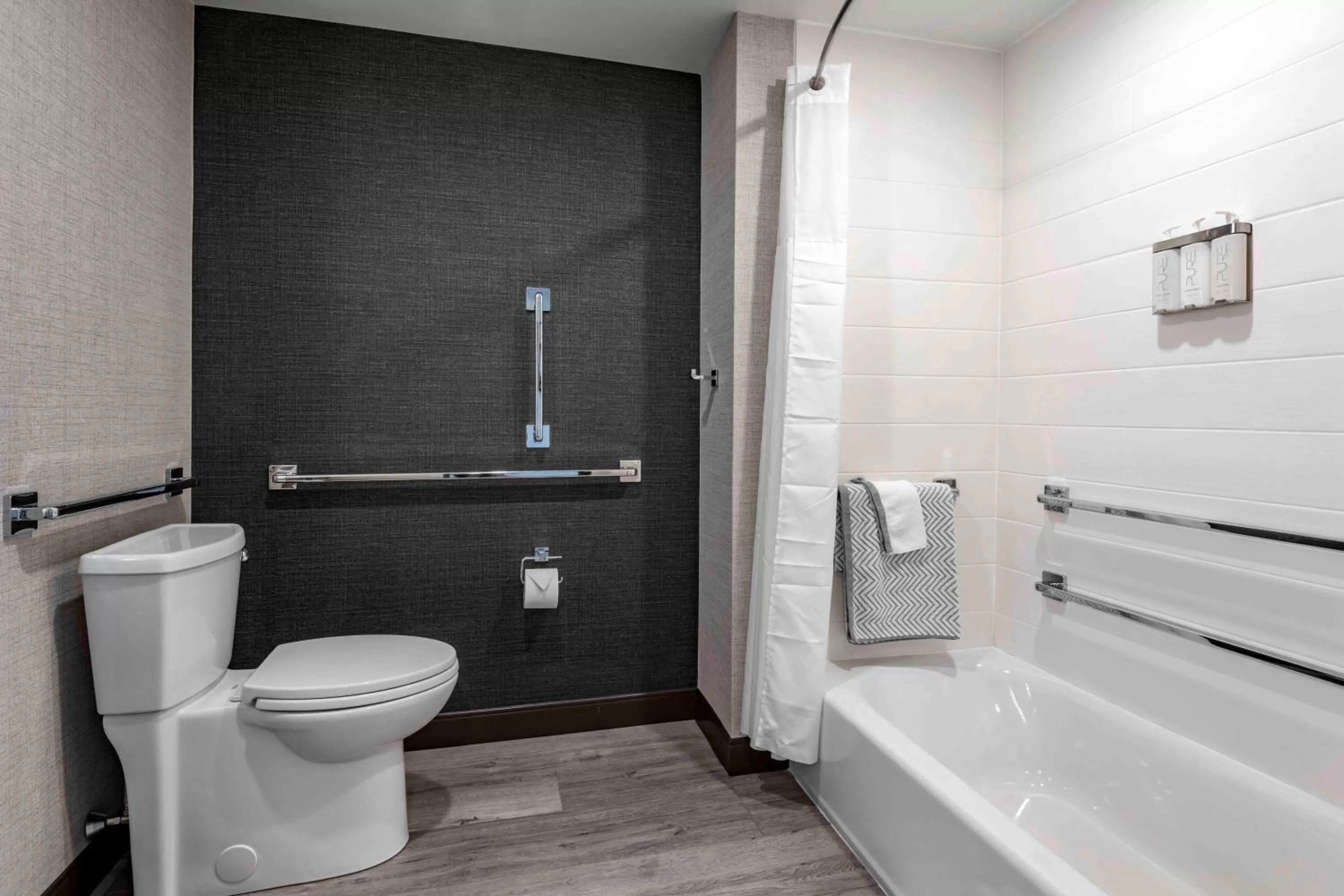 Shower in Cambria Hotel Portland Downtown Old Port