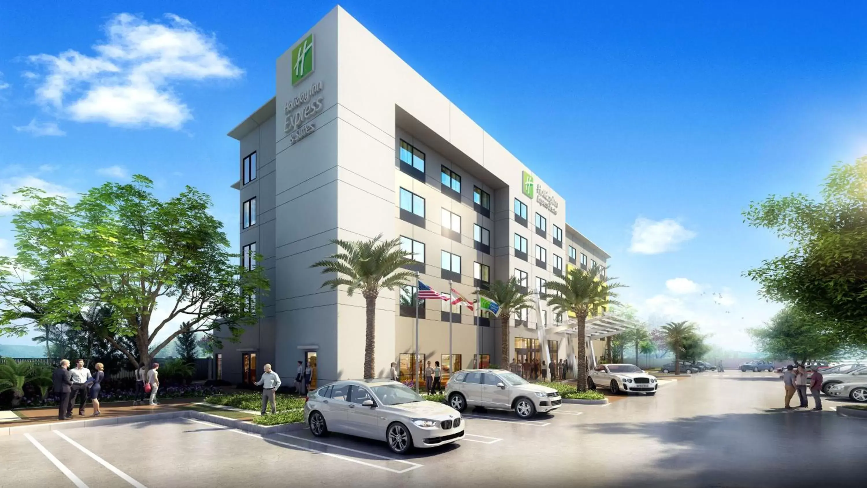 Property building in Holiday Inn Express Doral Miami, an IHG Hotel