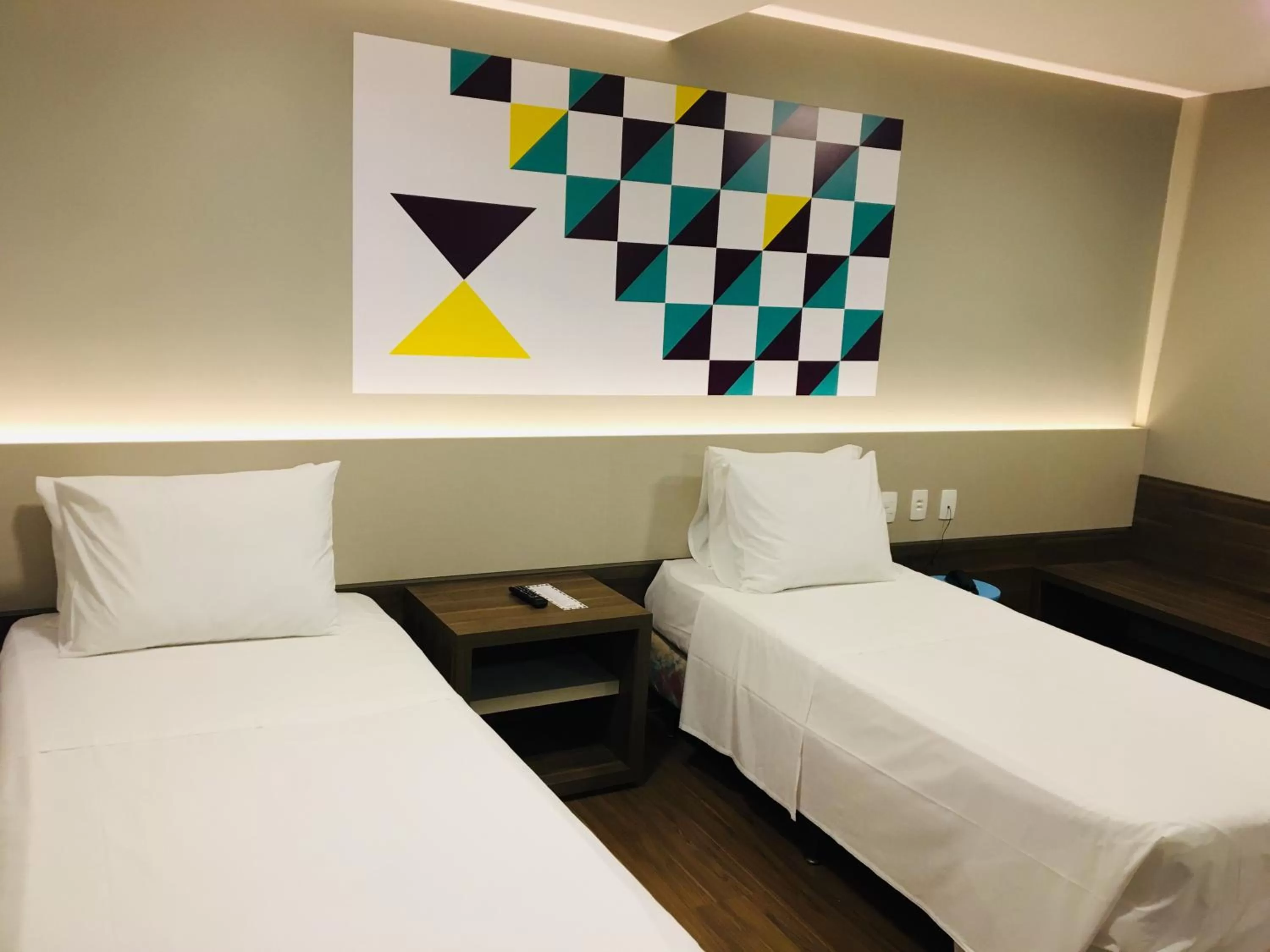 Bedroom, Bed in Master Express Cidade Baixa - Próximo ao Araujo Viana, UFRGS e Santa Casa