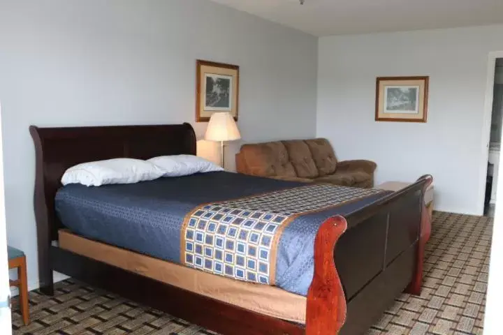 Bed in Bent Tree Motel