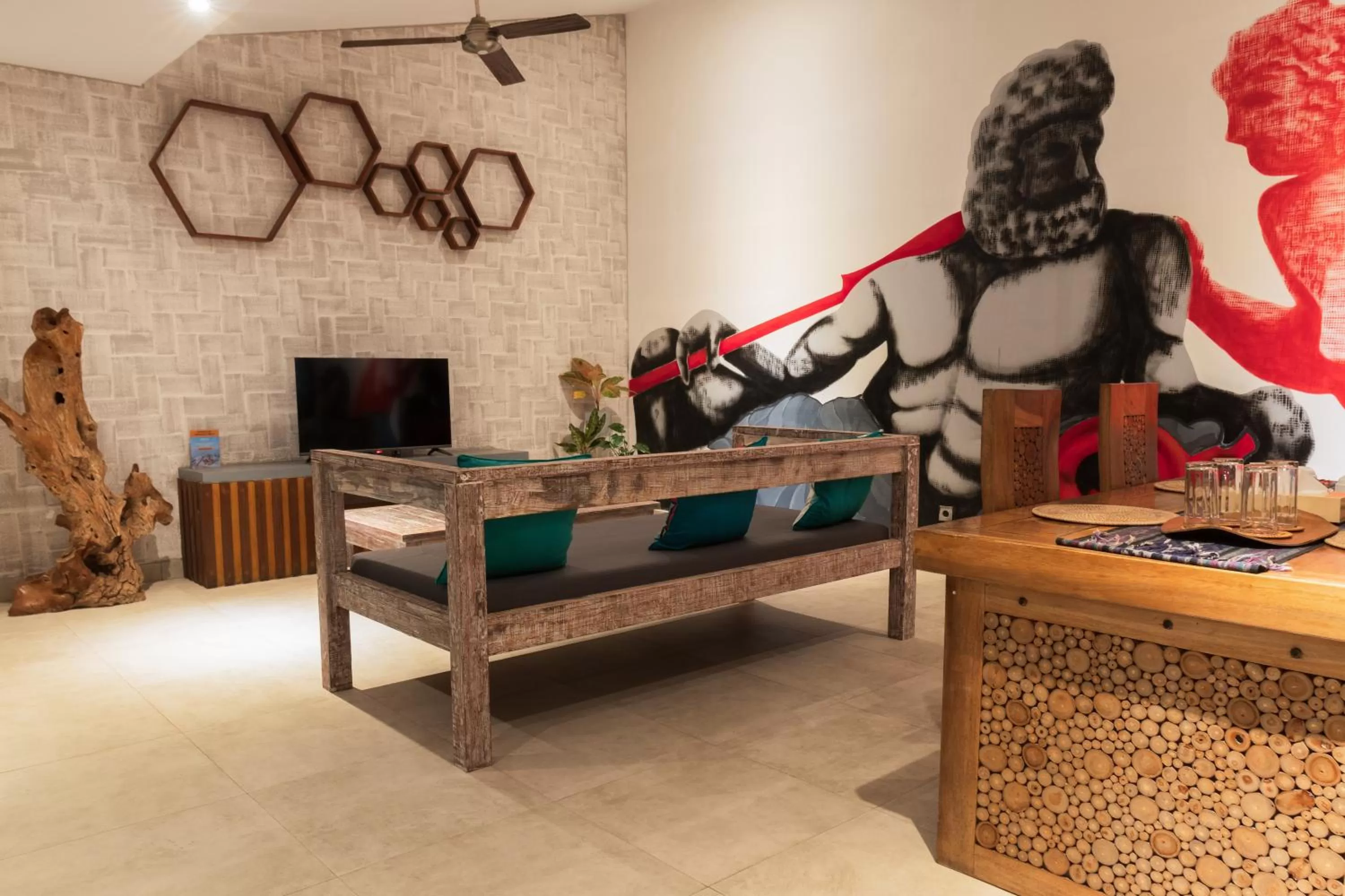 TV and multimedia in Gili Khayangan Villas