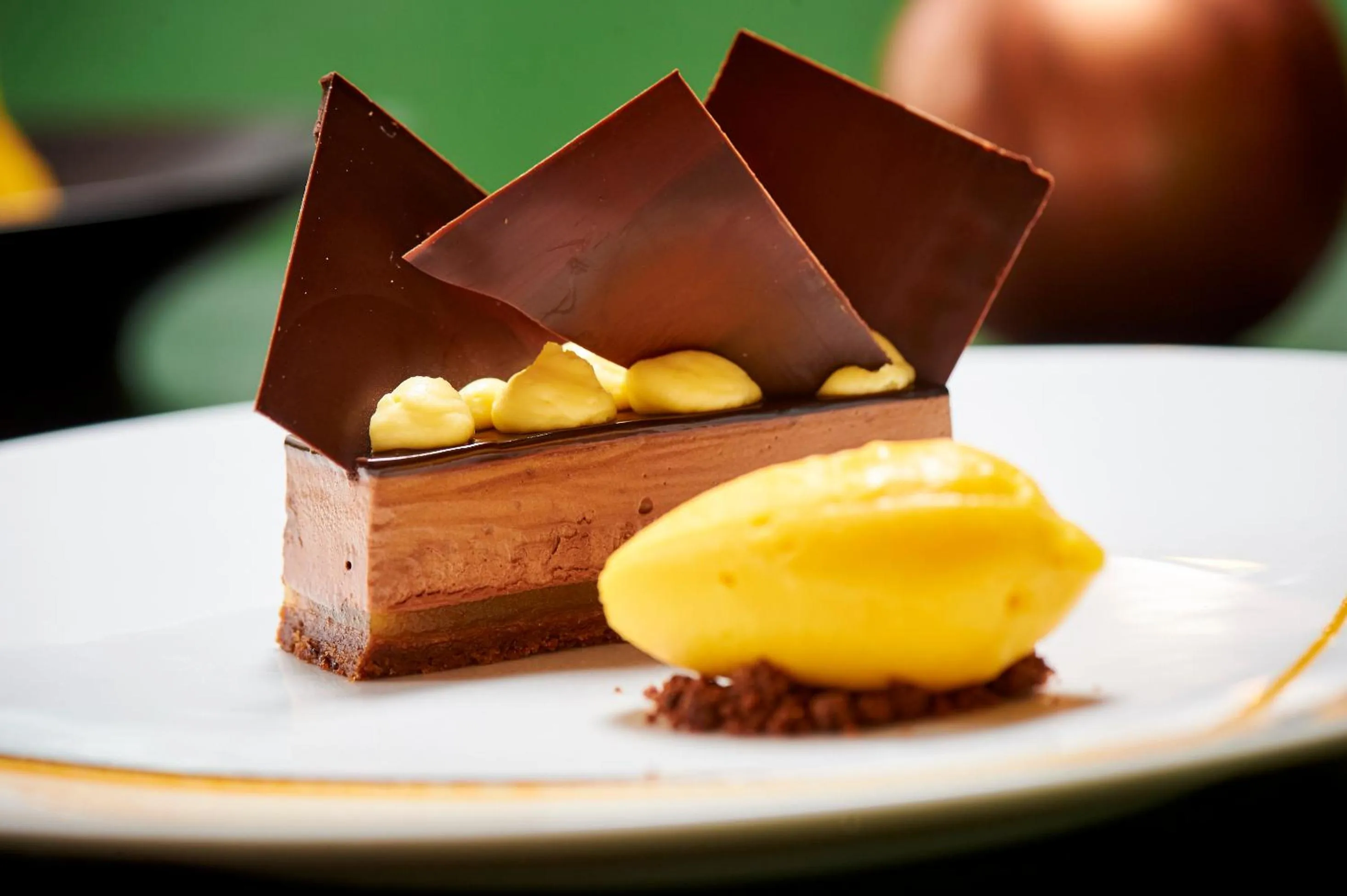 Food close-up in Hôtel Vernet Champs Elysées Paris