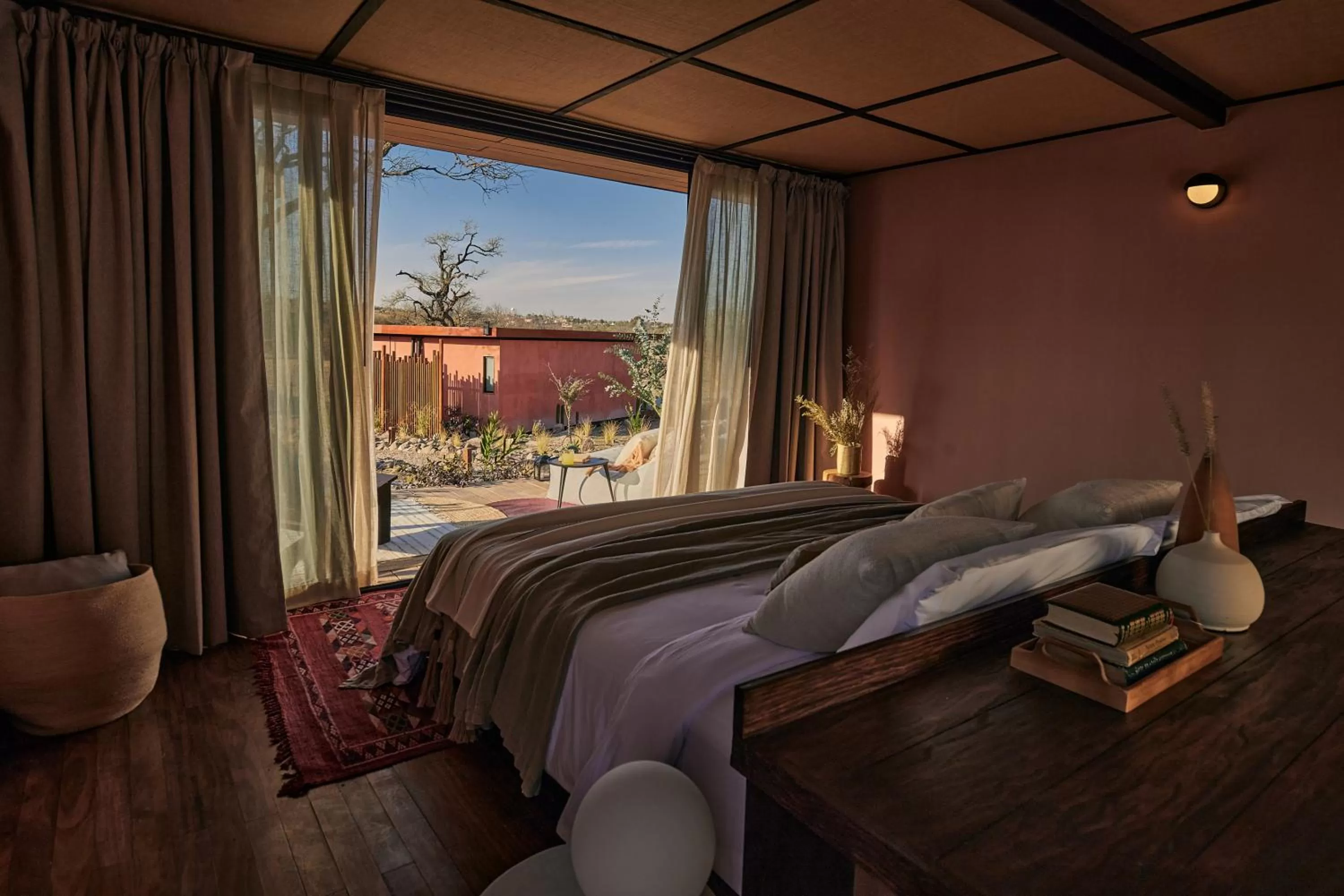 Bed in Our Habitas San Miguel de Allende