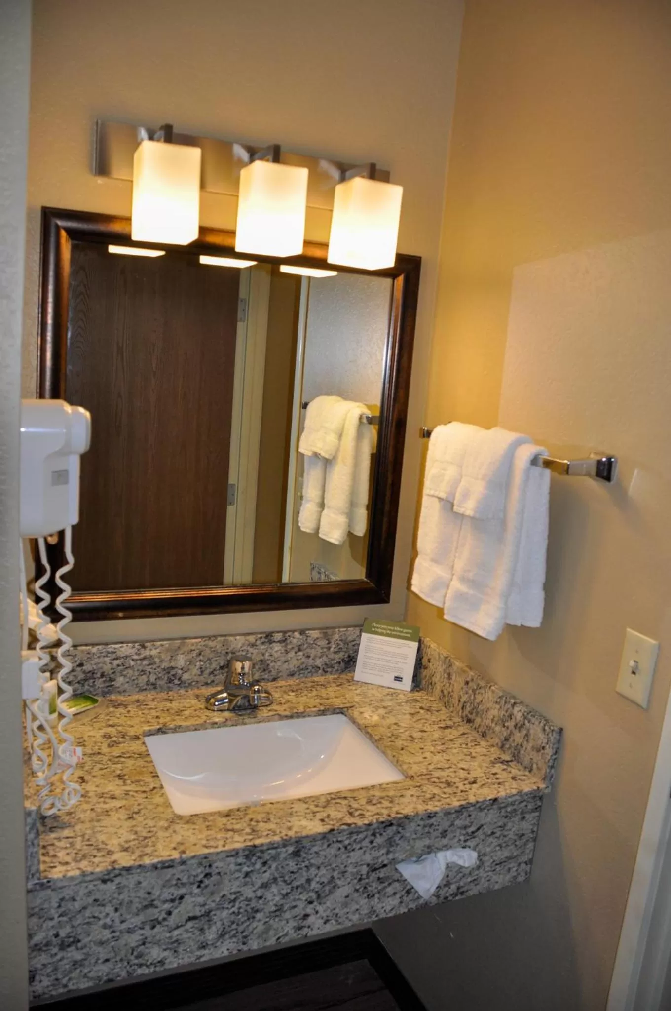 Bathroom in AmericInn by Wyndham Clear Lake