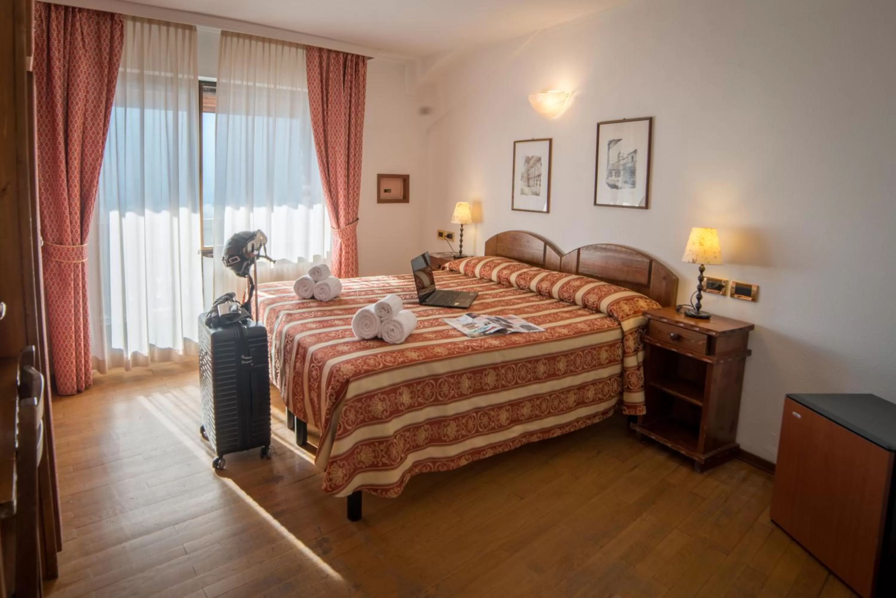 Bed in HG Hotel Italia