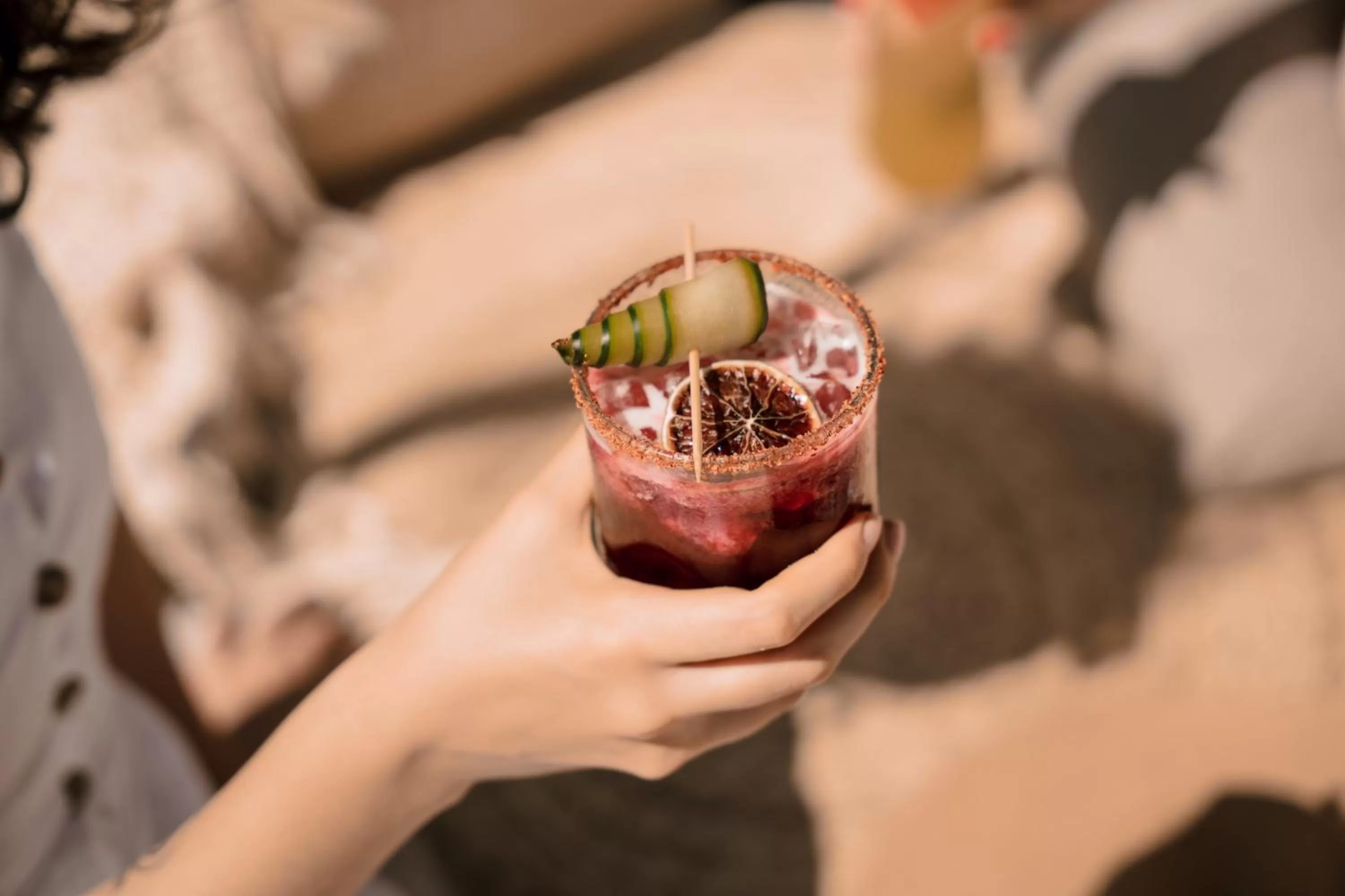 Drinks in Petit Lafitte Beach Front Hotel & Bungalows