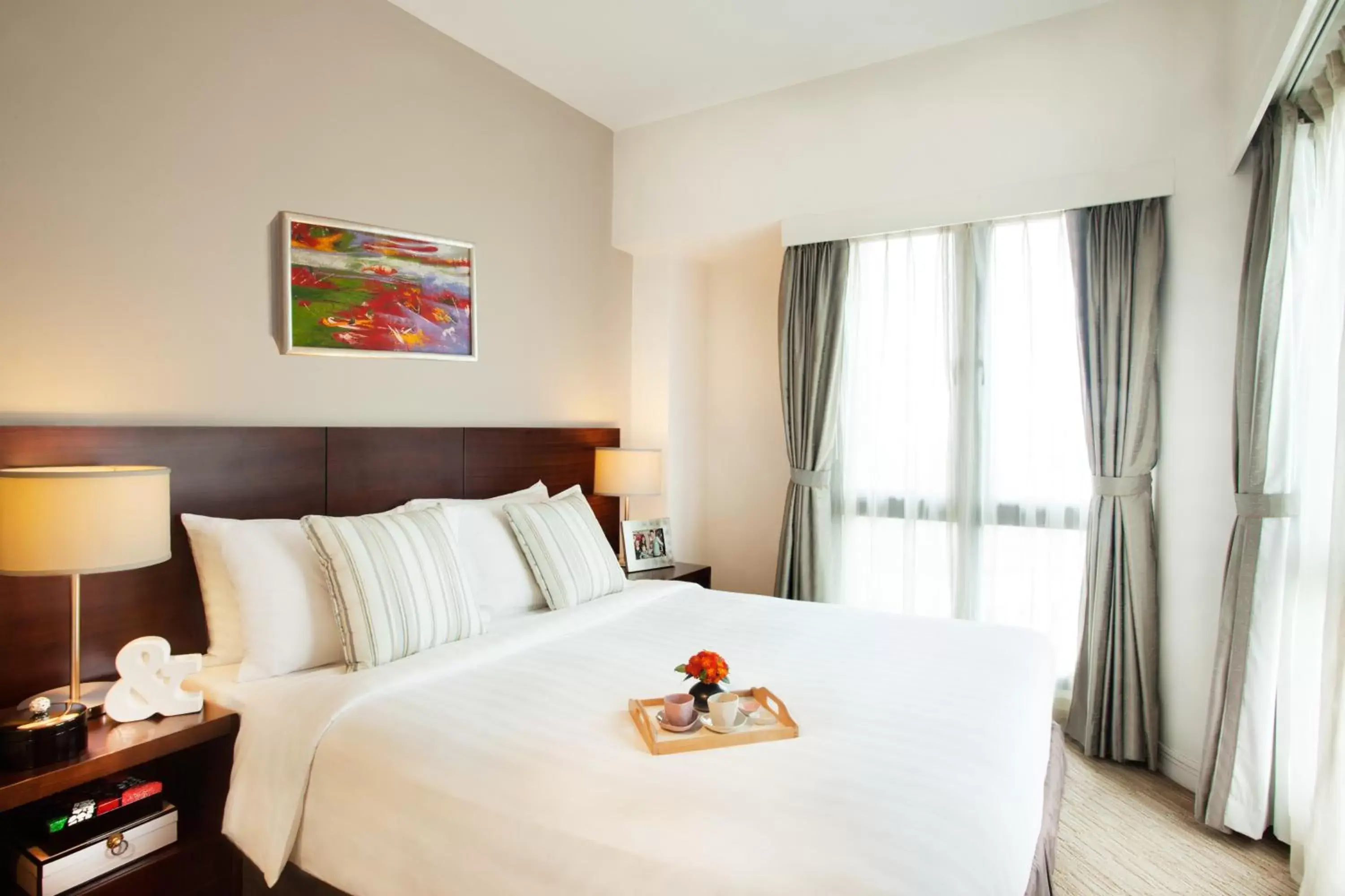 Bedroom, Bed in Somerset Grand Hanoi Serviced Residences