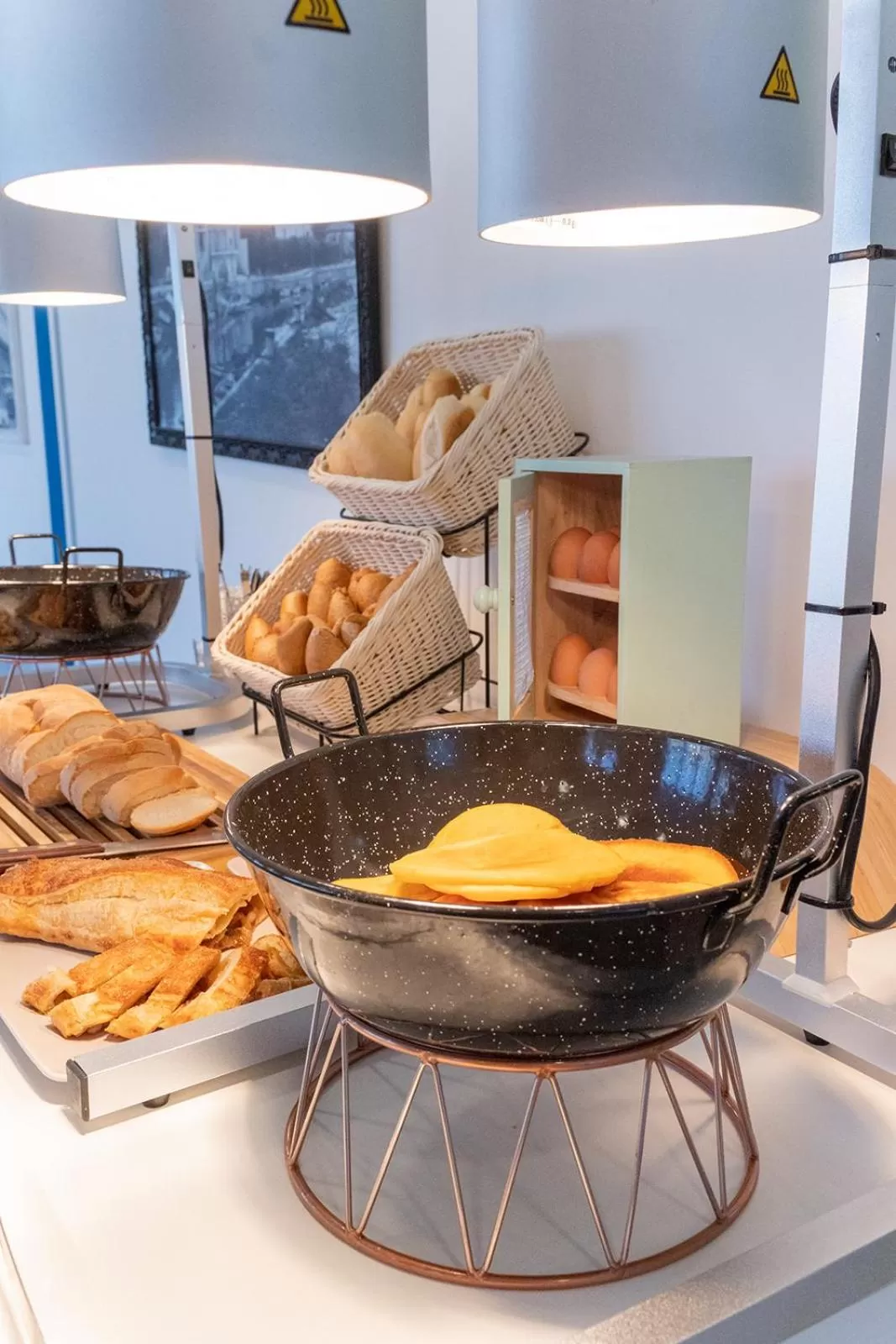 Continental breakfast in Hotel Majorca