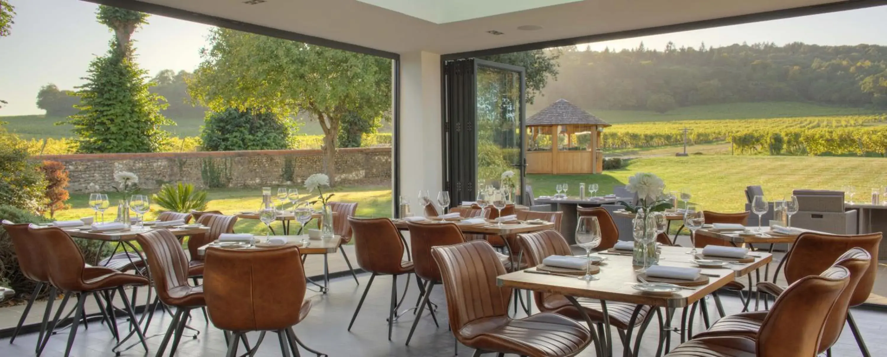 Dining area, Restaurant/Places to Eat in Denbies Vineyard Hotel