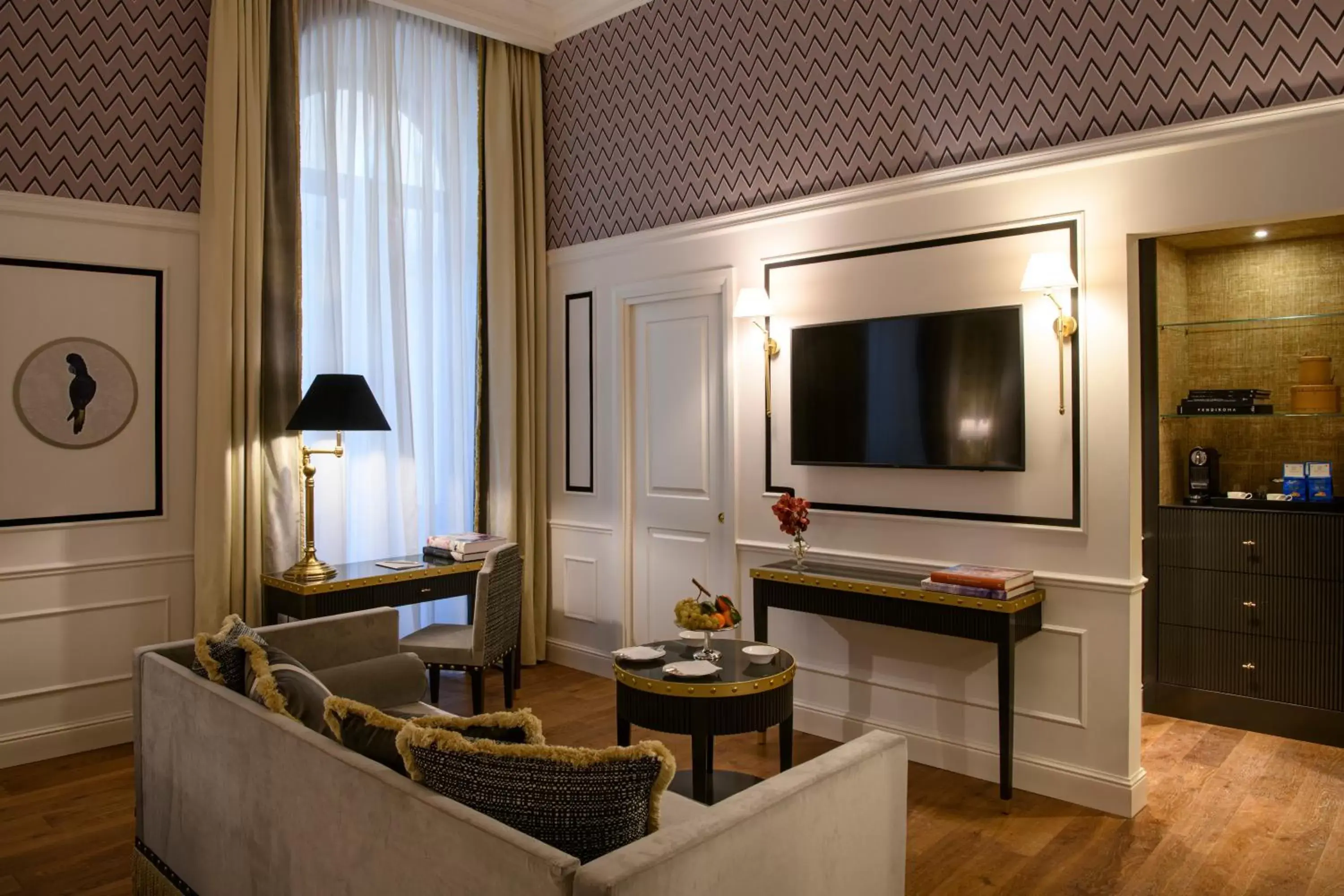 Living room, Seating Area in IL Tornabuoni The Unbound Collection by Hyatt