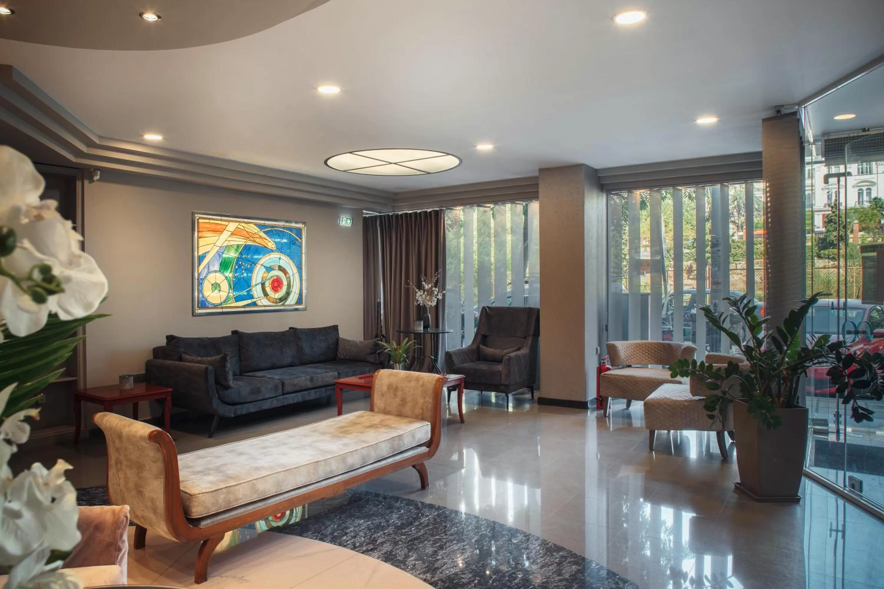 Living room, Seating Area in Esperia