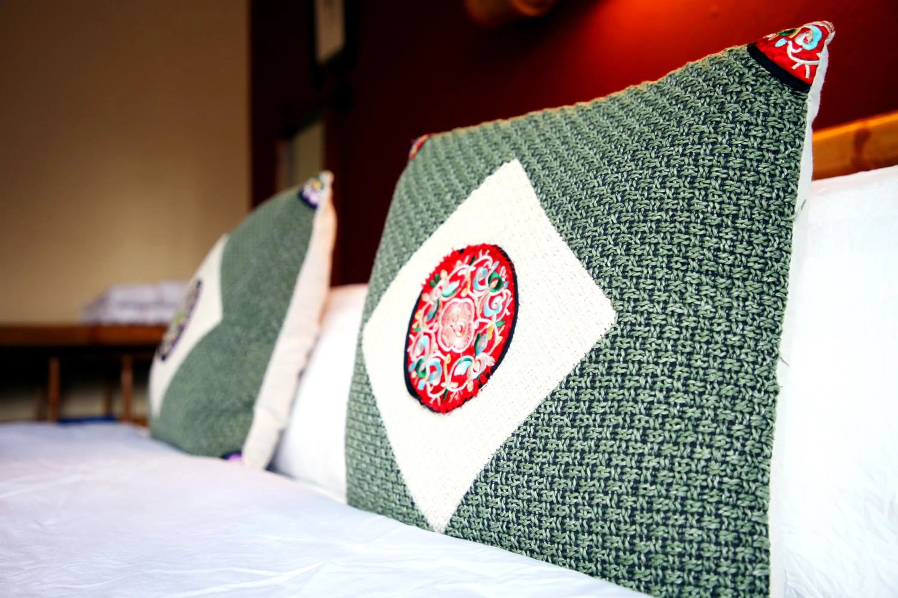 Bed in Yangshuo Village Inn Boutique Hotel