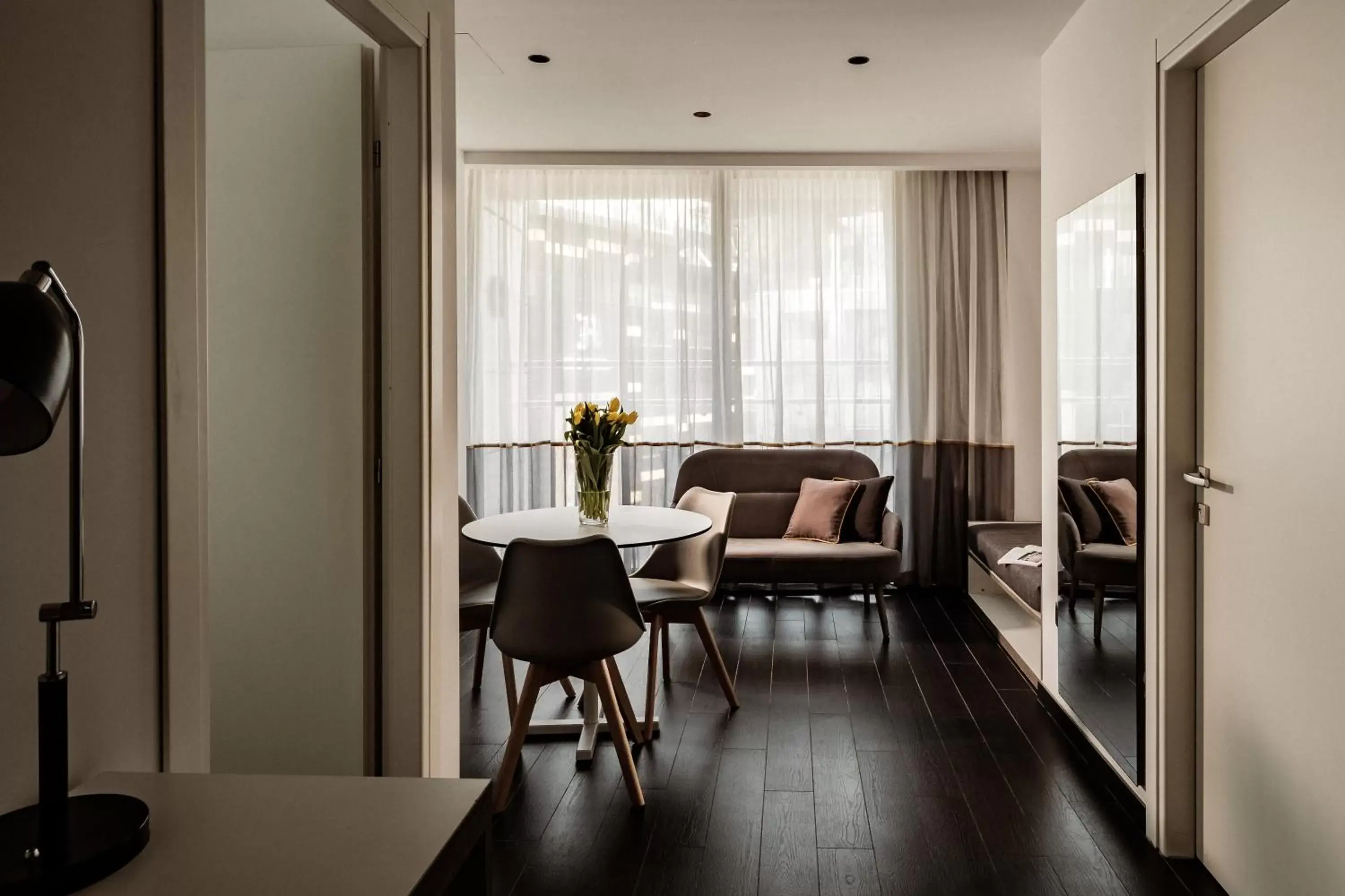 Living room in be.HOTEL Living room in be.HOTEL