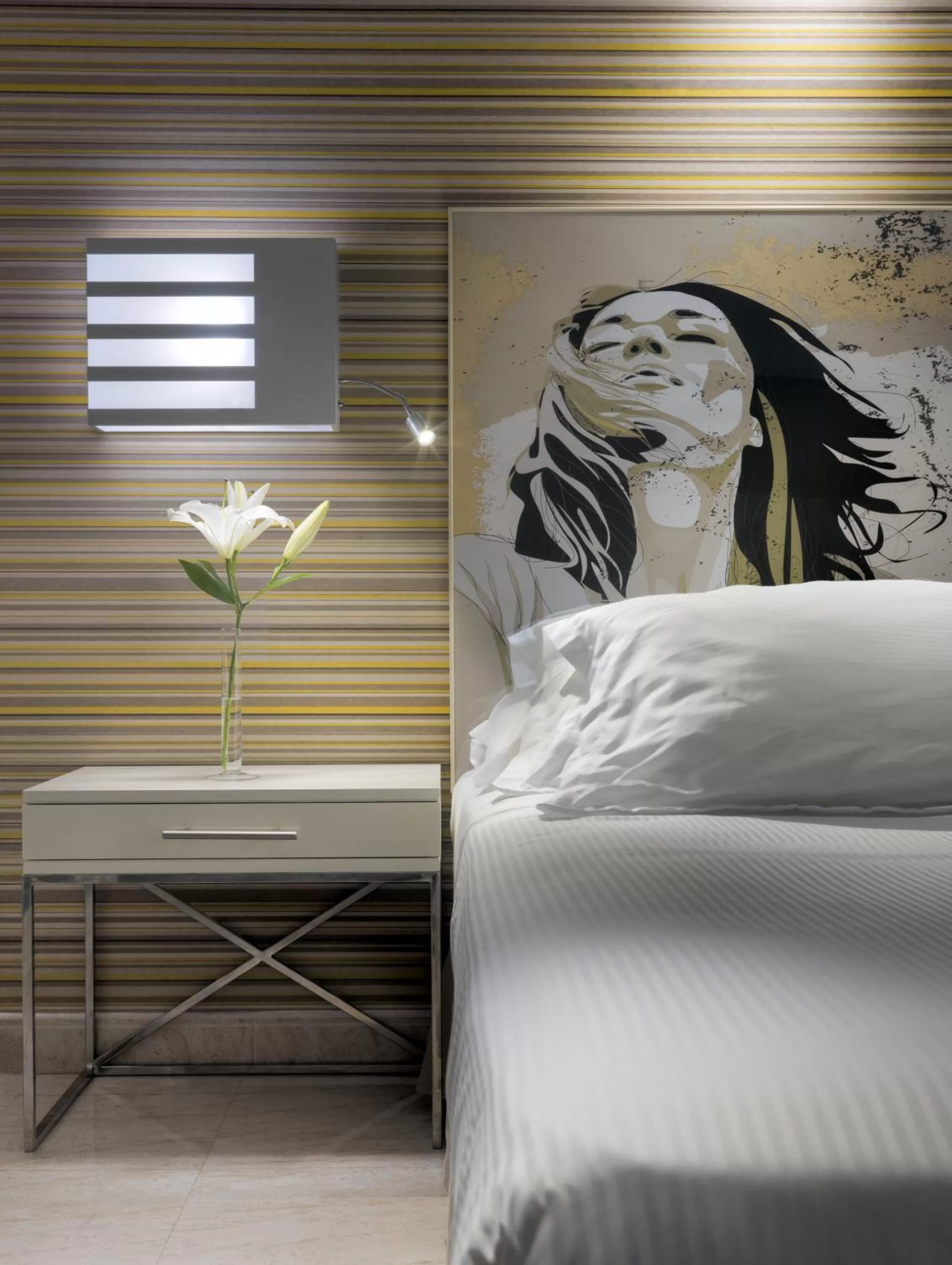 Decorative detail, Bed in H10 Lanzarote Princess