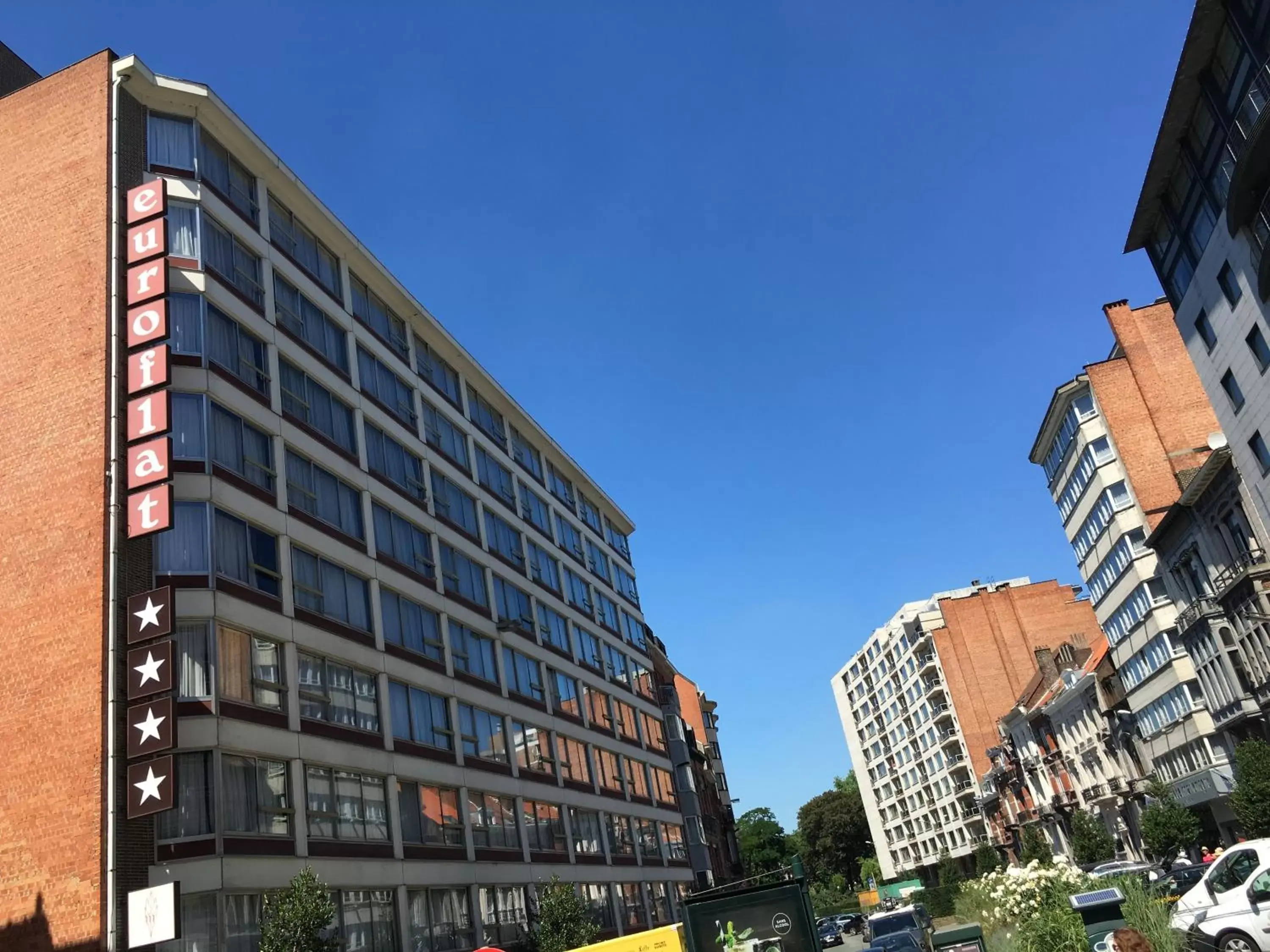 Facade/entrance, Property Building in First Euroflat Hotel