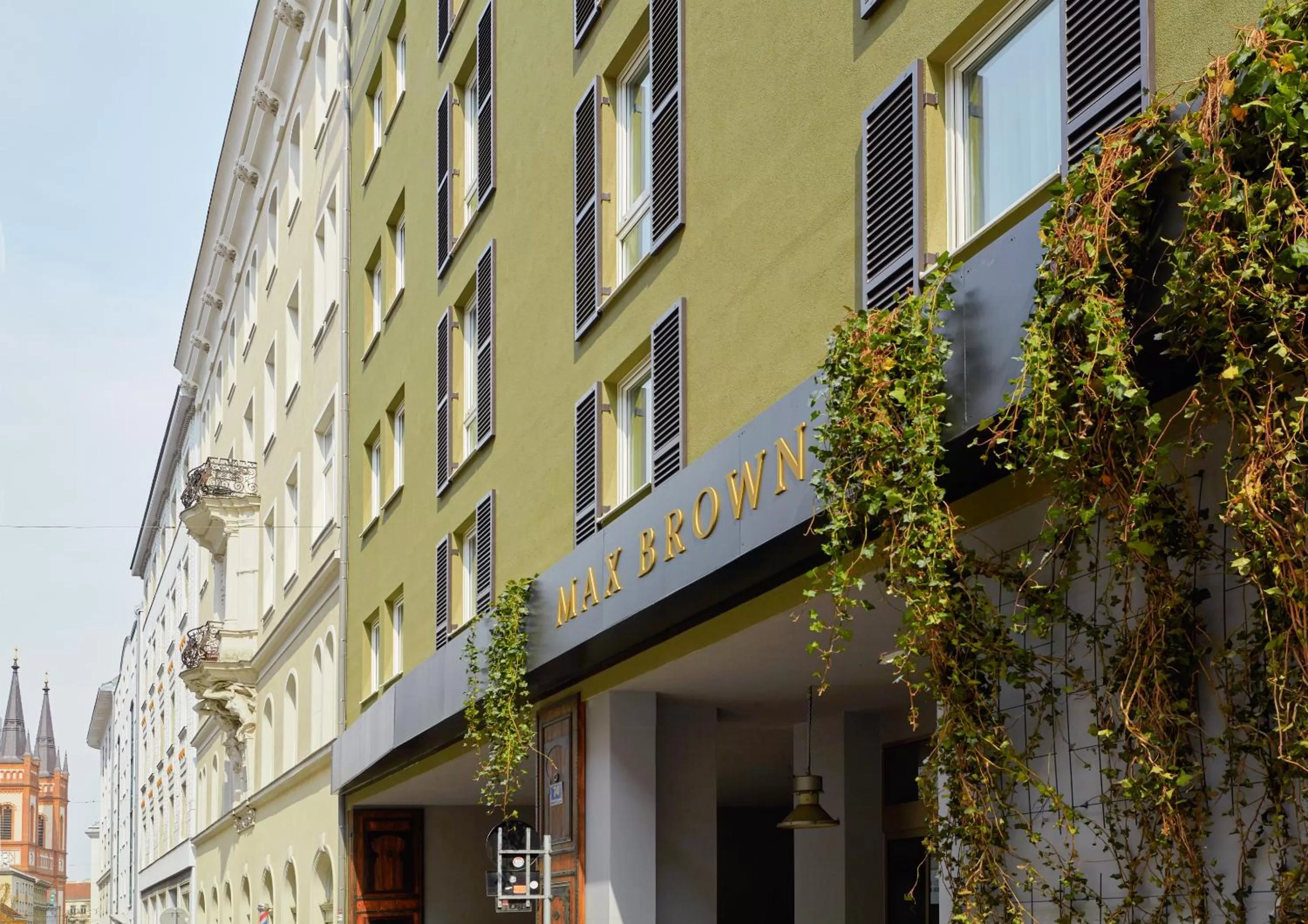 Property building in Max Brown Hotel 7th District, part of Sircle Collection