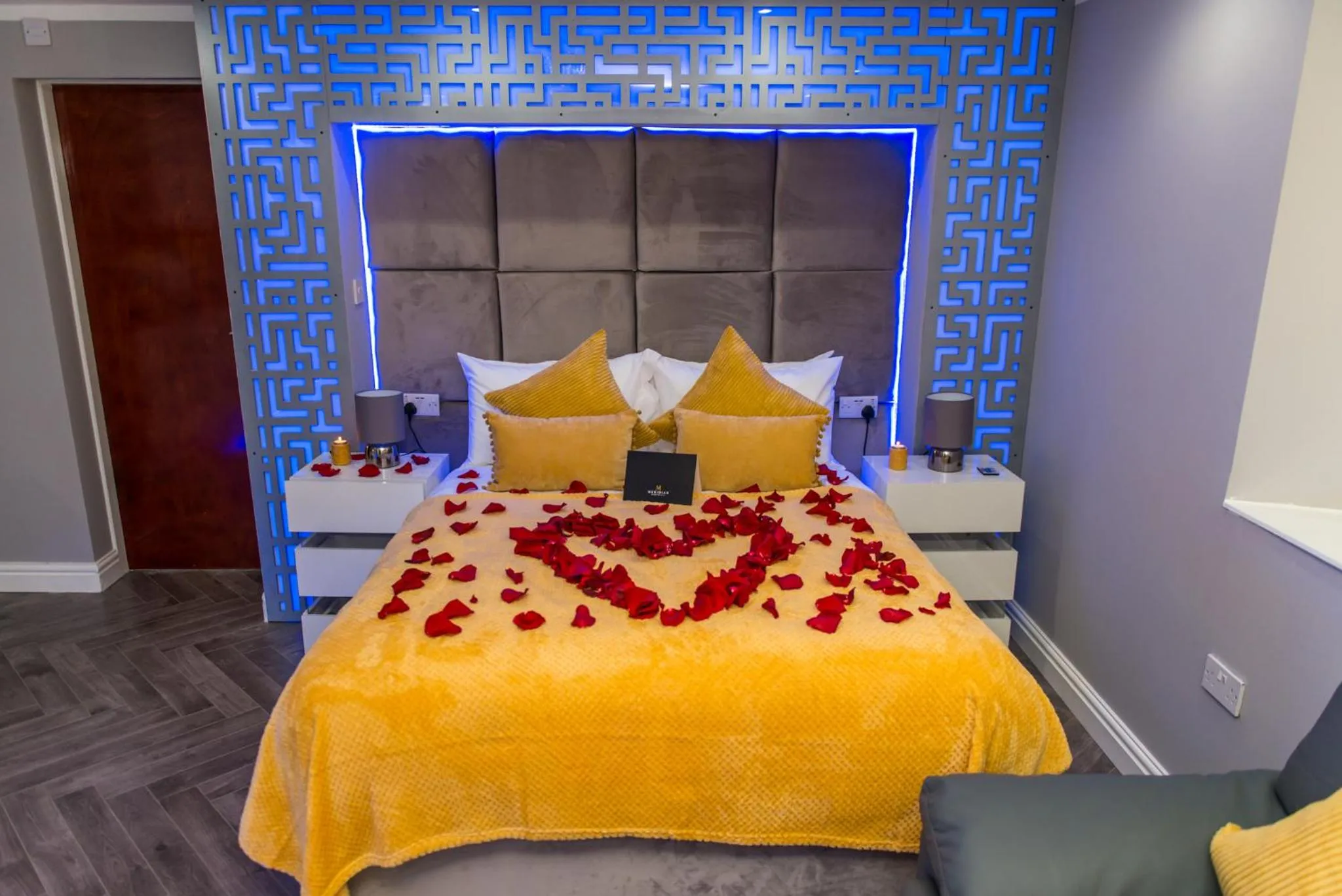 Bed in Meridian Serviced Apartments