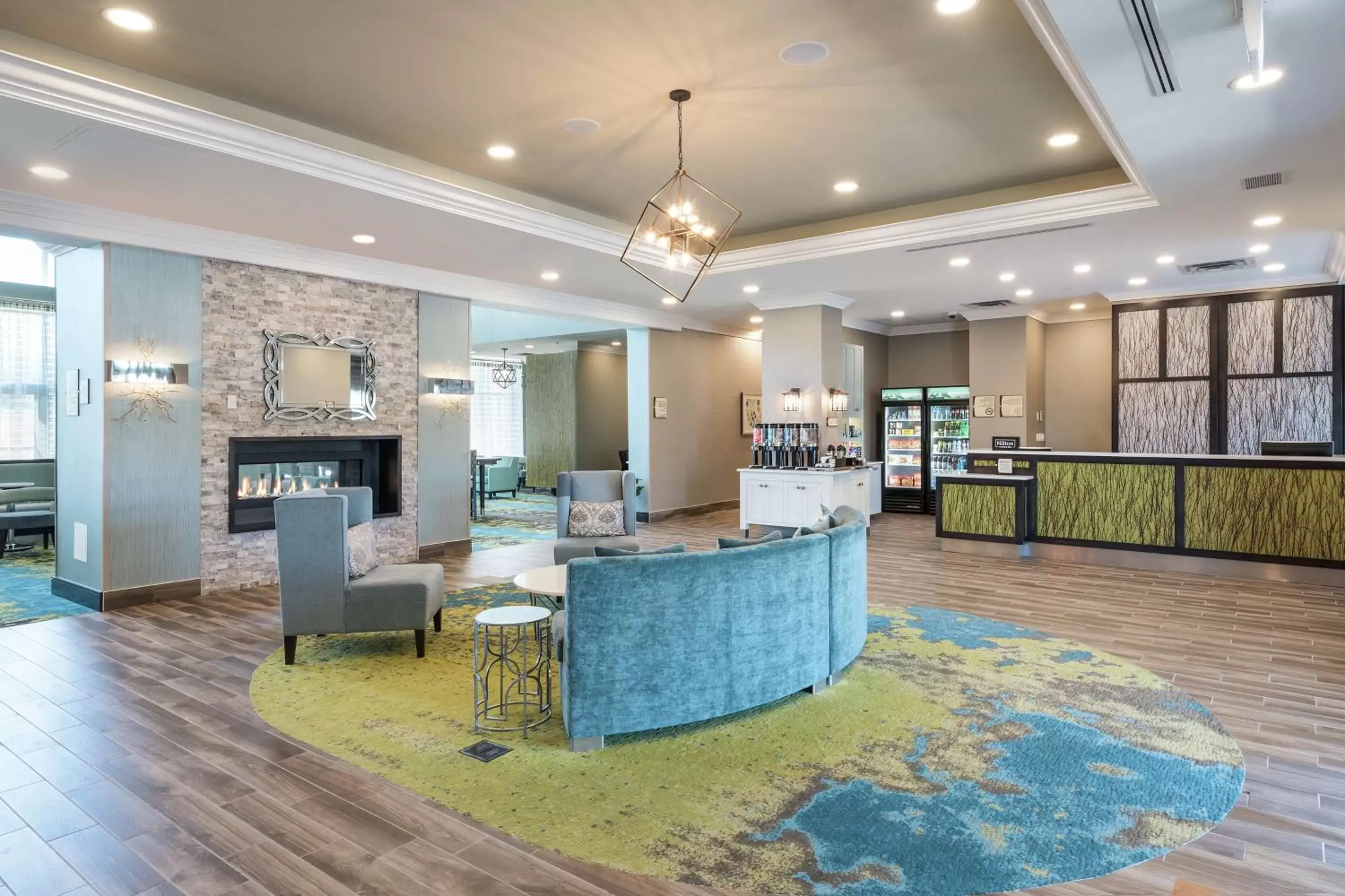 Lobby or reception in Homewood Suites By Hilton Ottawa Airport