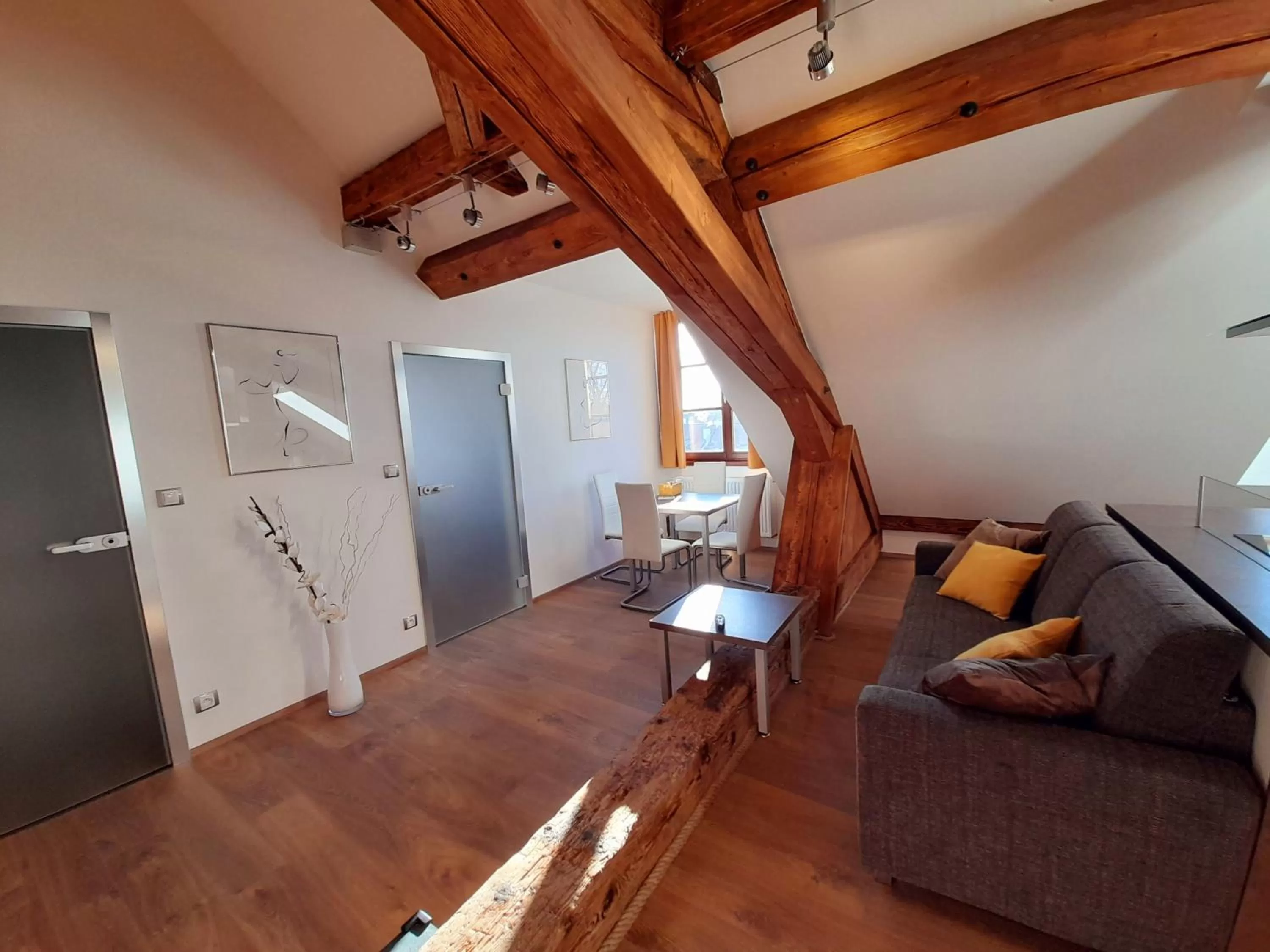 Seating area in Residence Mariánská