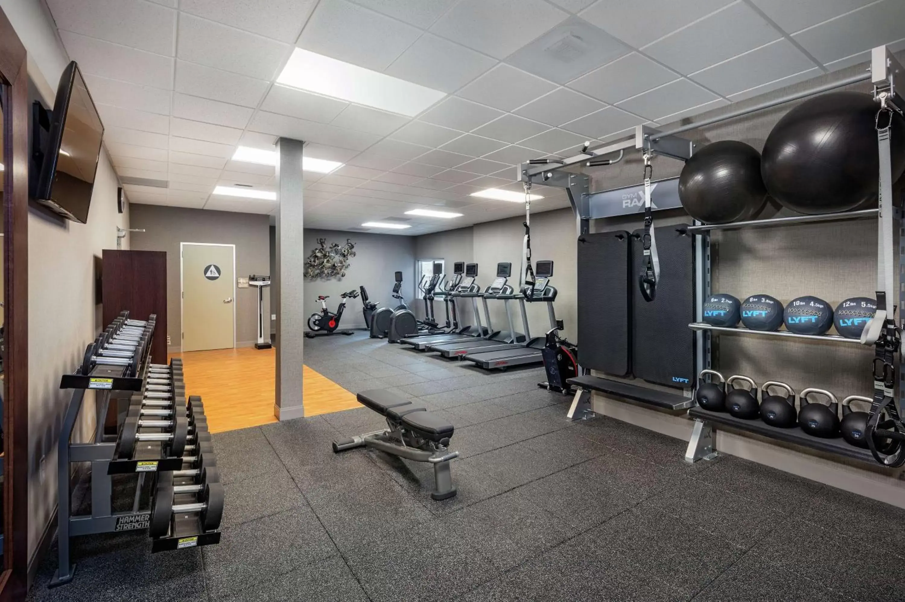 Fitness centre/facilities, Fitness Center/Facilities in Hilton Garden Inn Davis Downtown