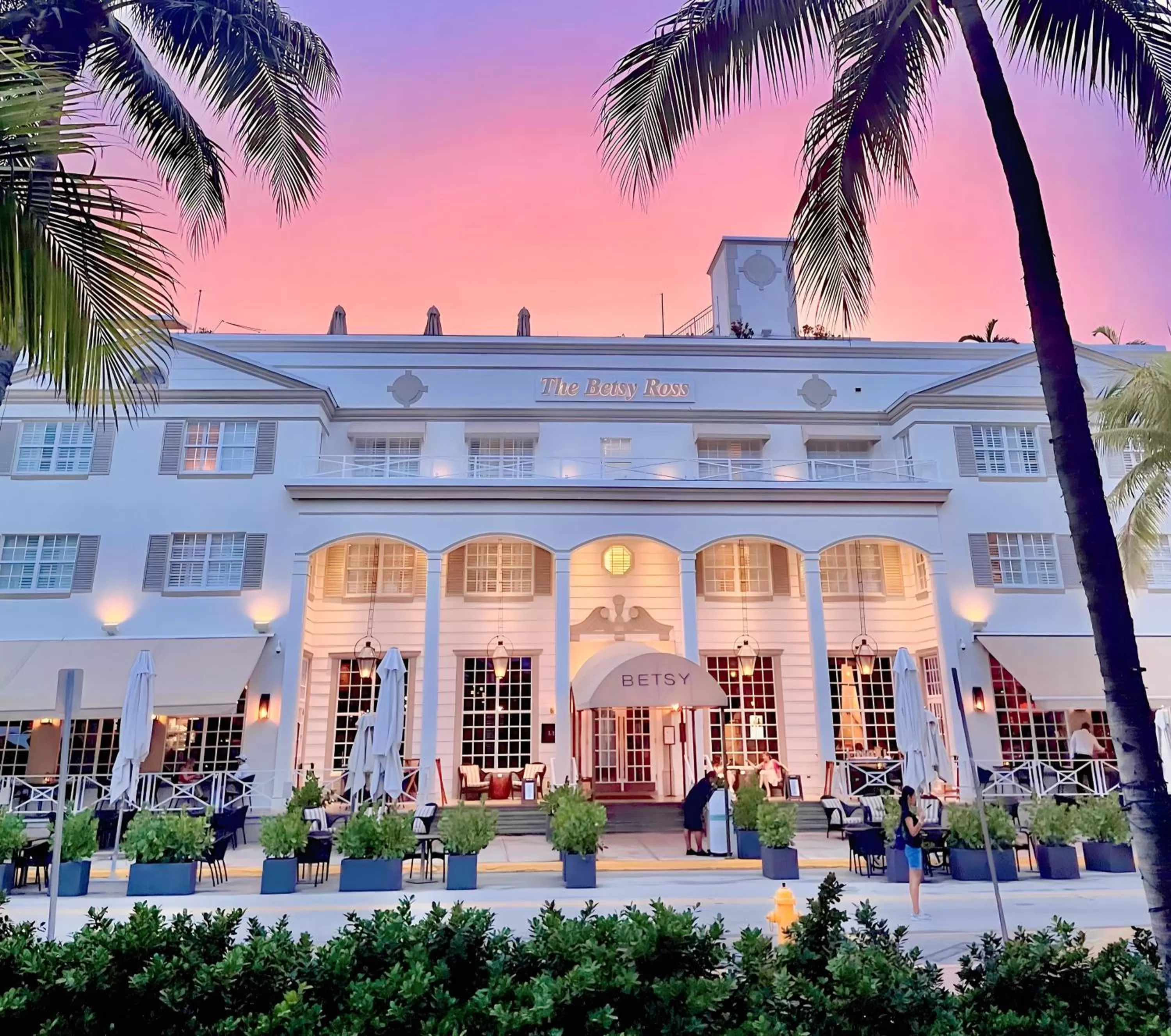 Property building in The Betsy Hotel, South Beach