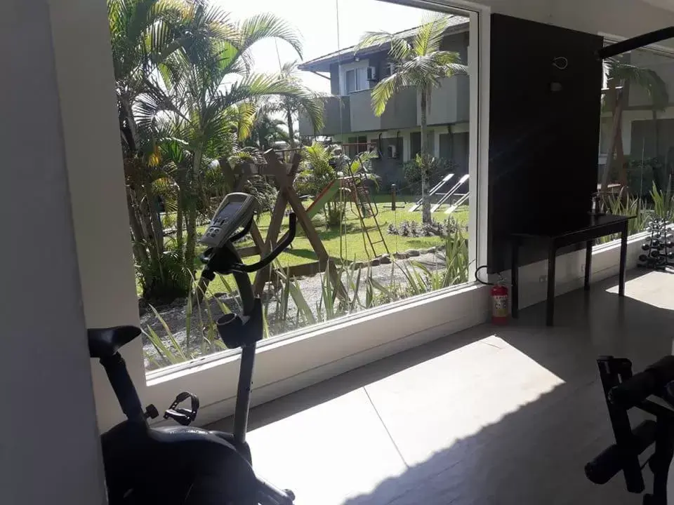 Garden view in Camboa Hotel Paranaguá Garden view in Camboa Hotel Paranaguá