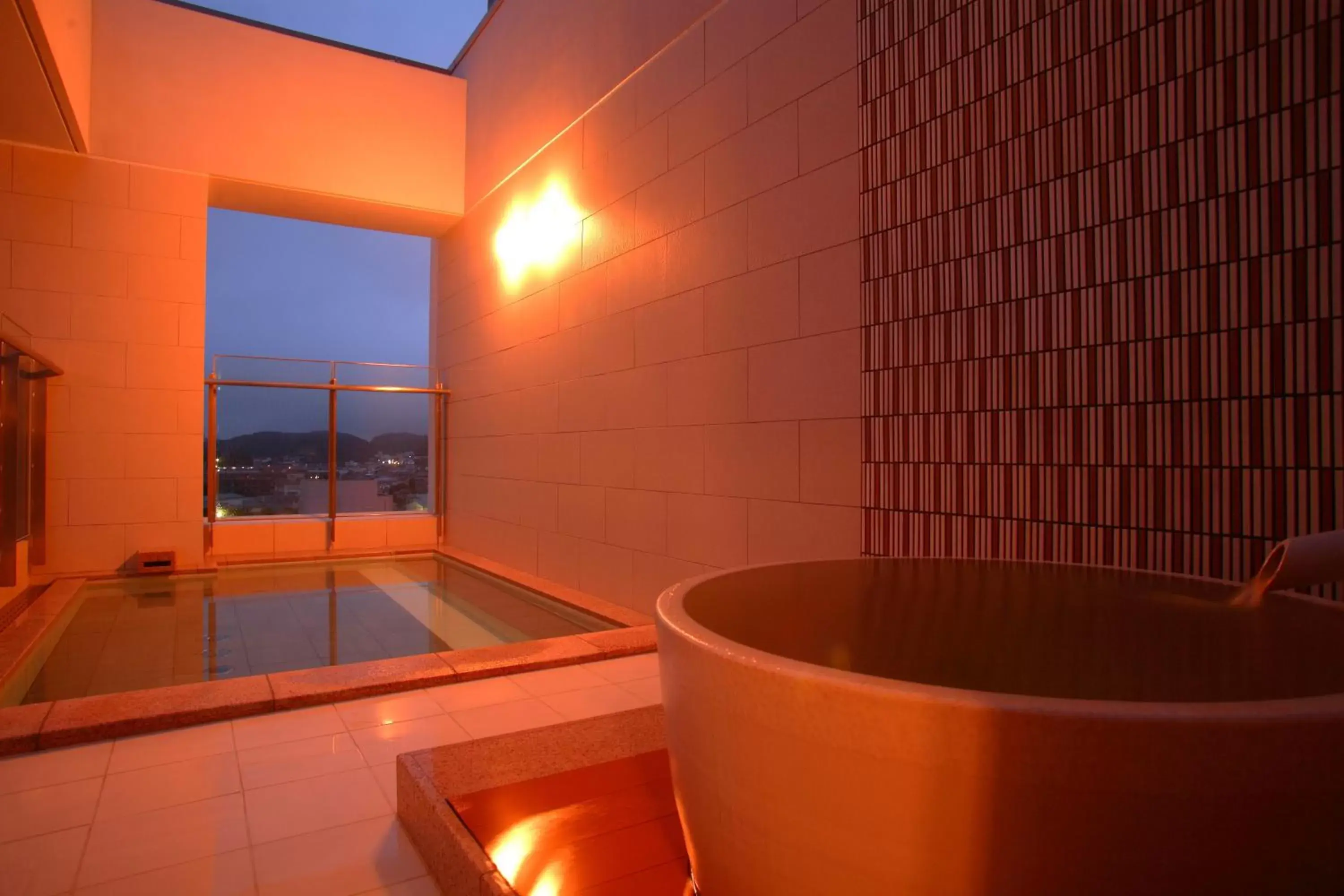 Hot Spring Bath in Spa Hotel Alpina Hida Takayama