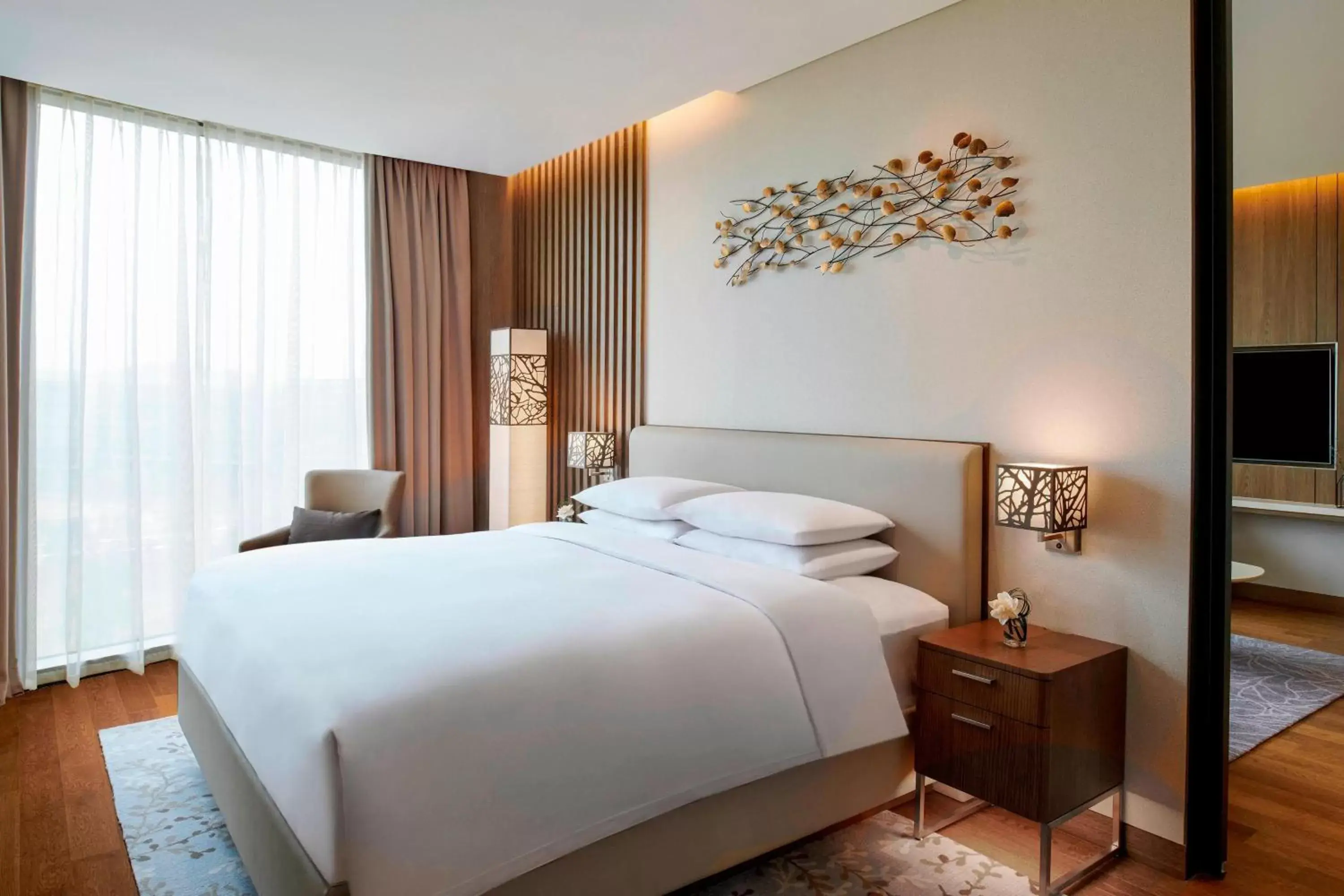 Bedroom, Bed in Courtyard by Marriott Seoul Botanic Park