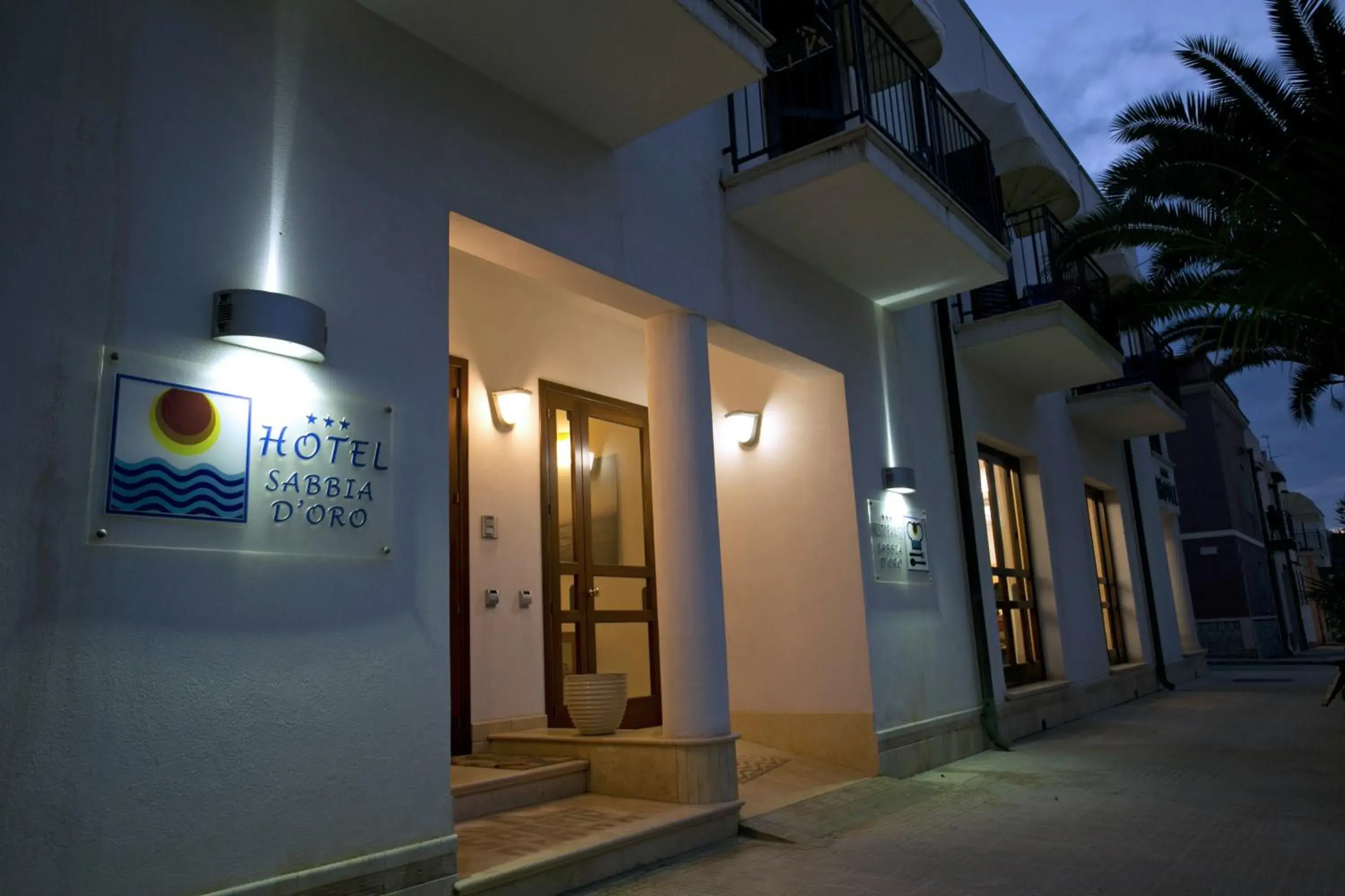 Facade/entrance in Hotel Sabbia d'Oro