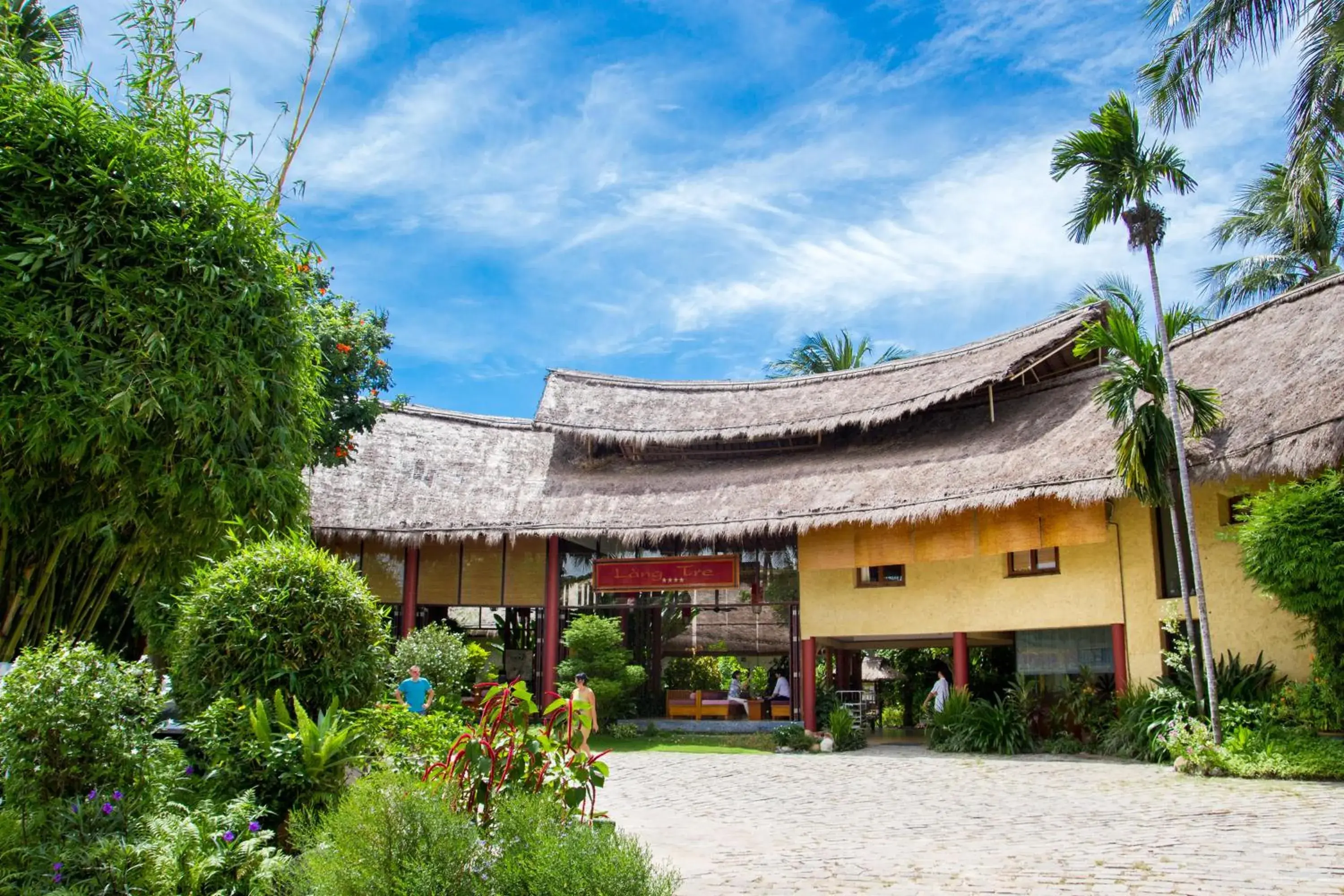 Facade/entrance, Property Building in Bamboo Village Beach Resort & Spa