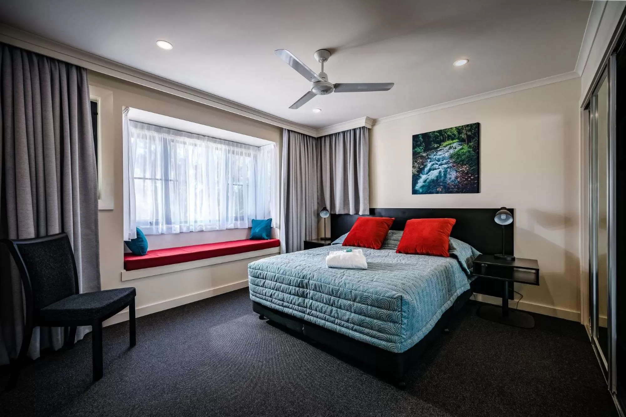 Bed in Riverside Holiday Resort Urunga