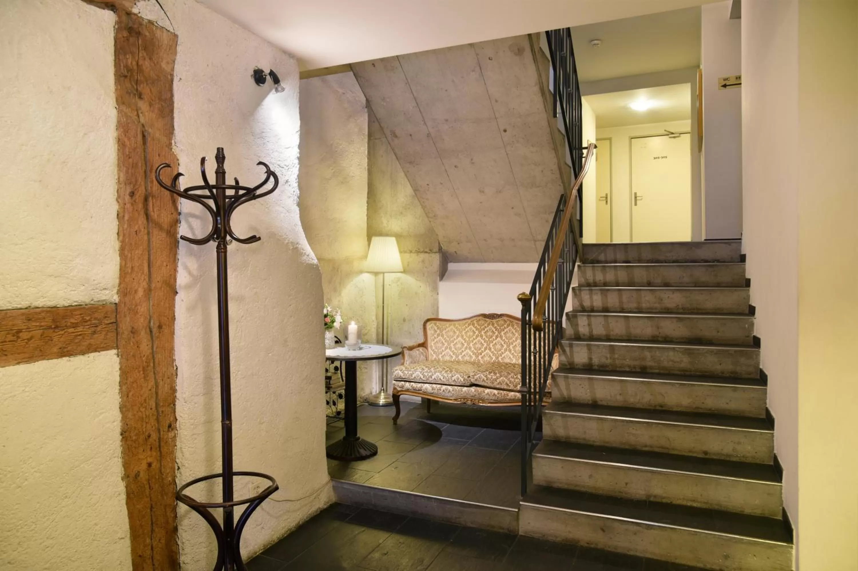 Area and facilities, Bed in Hotel Hirschen