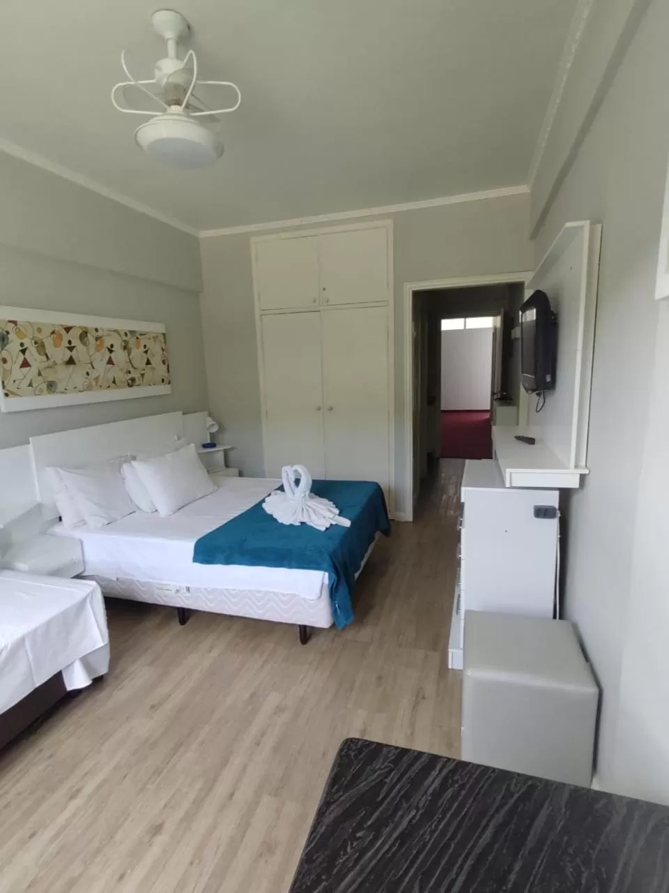 Bedroom, Bed in Flat Cavalinho Branco - Apto 509