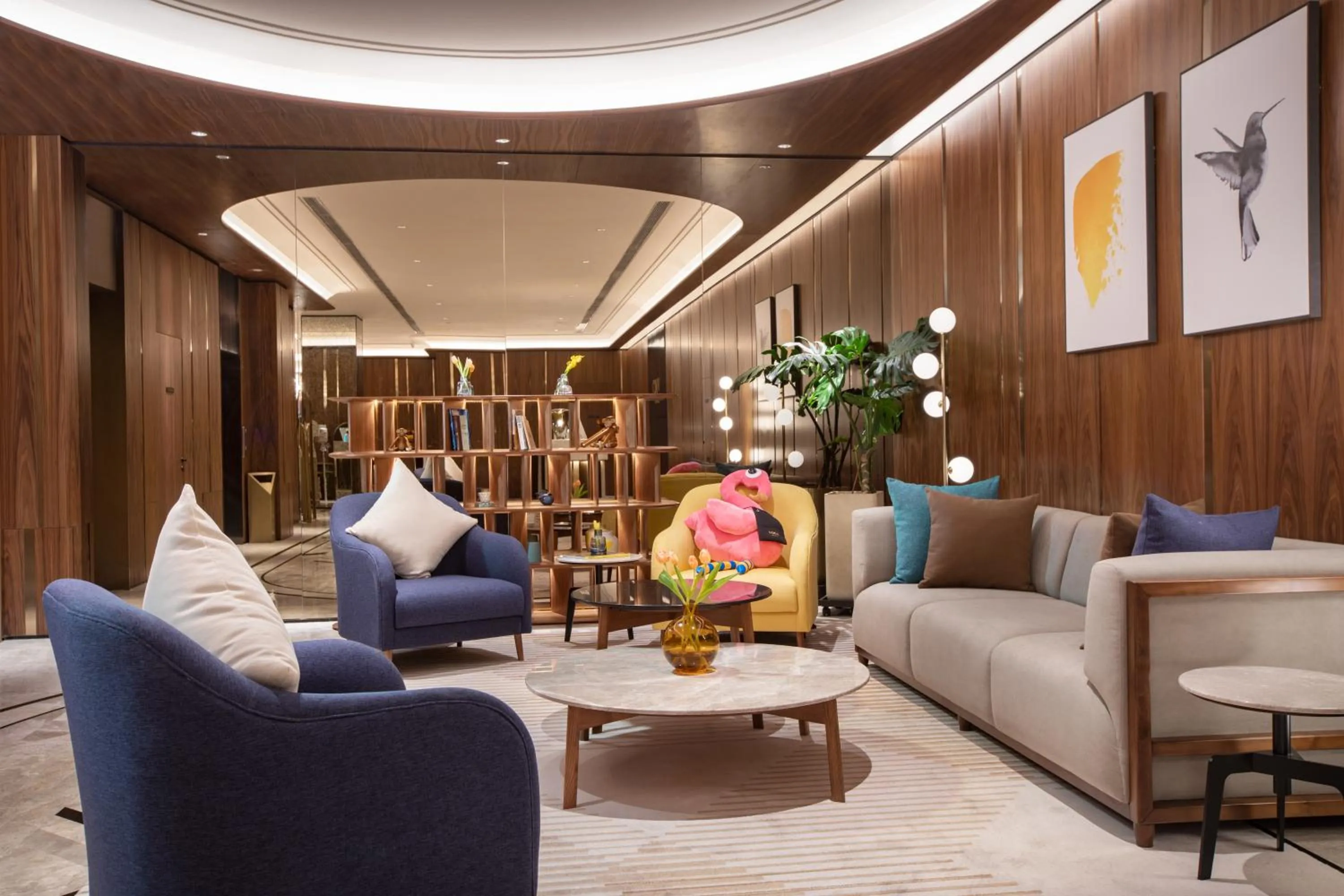 Seating area in voco Nanjing Oriental Pearl