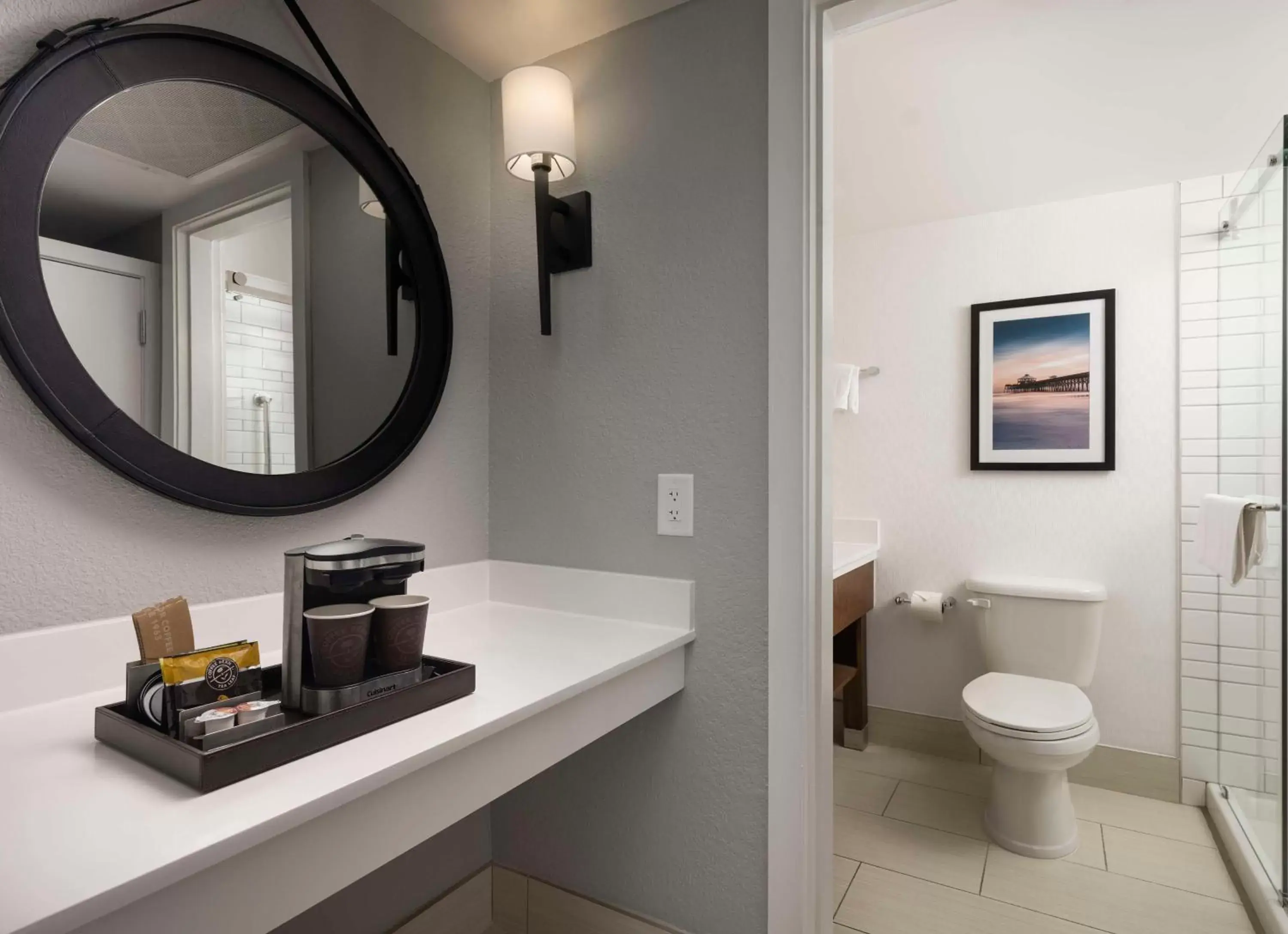 Bedroom, Bathroom in Hilton Myrtle Beach Resort