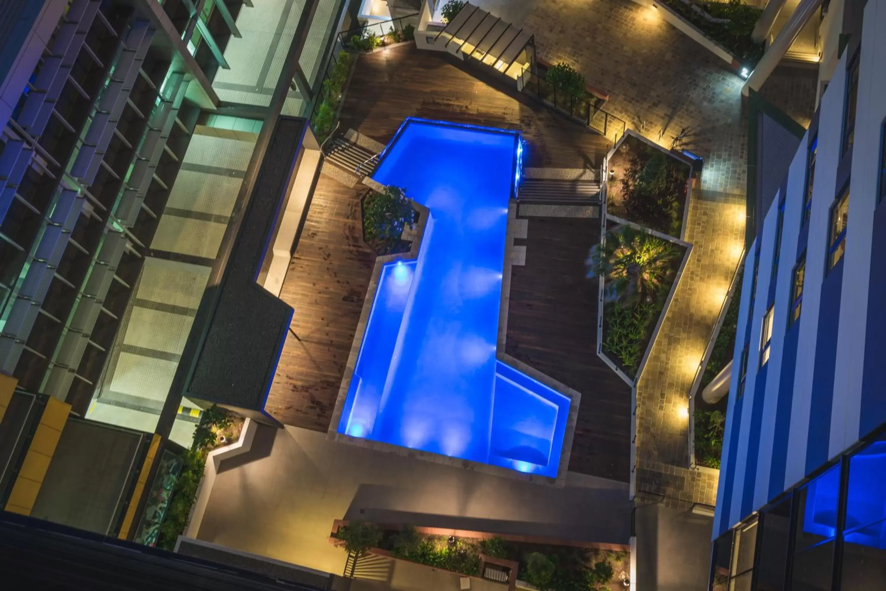 Swimming pool, Pool View in Arena Apartments by CLLIX