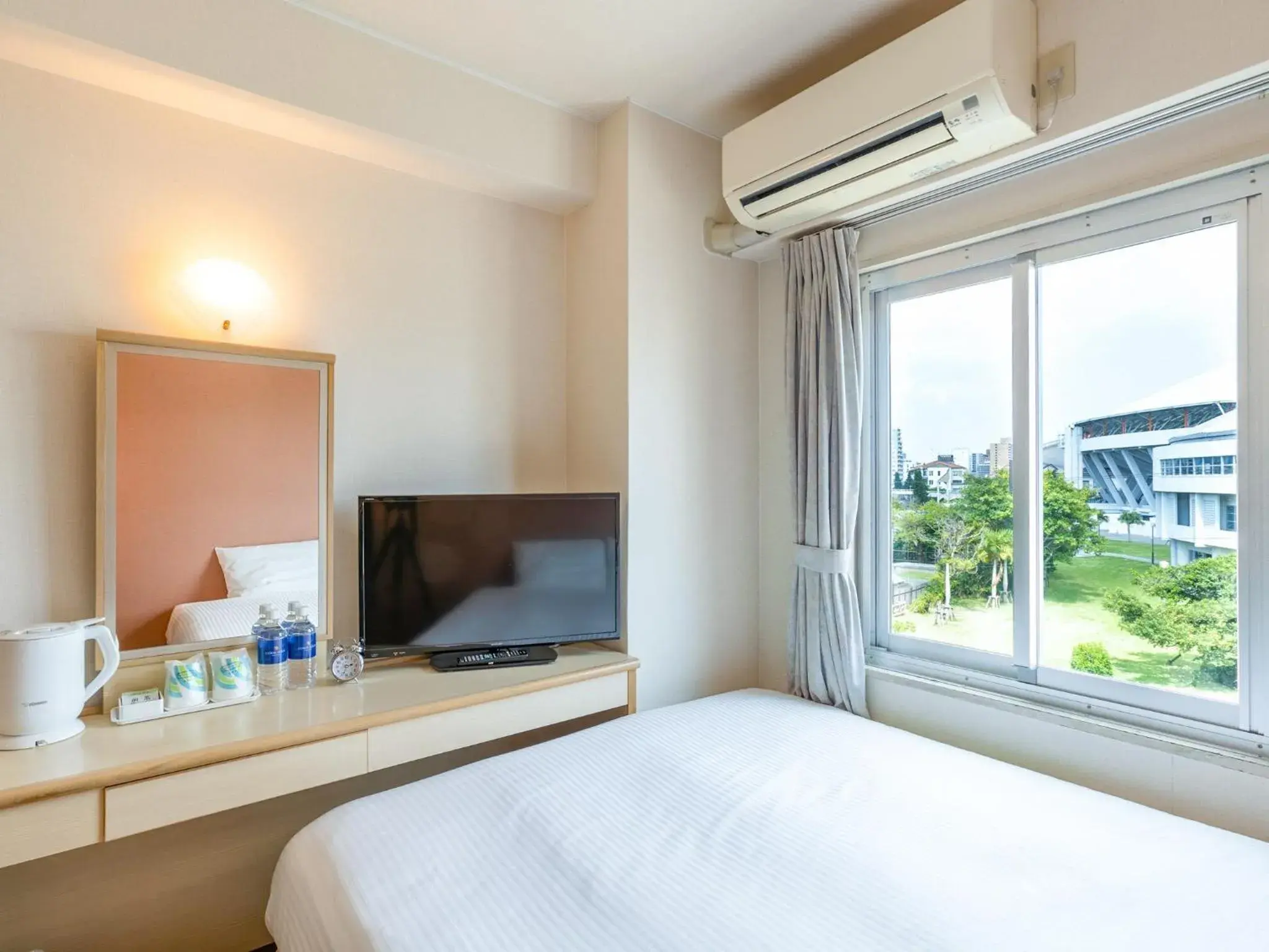 Bed in Hotel Park Stadium Naha Bed in Hotel Park Stadium Naha