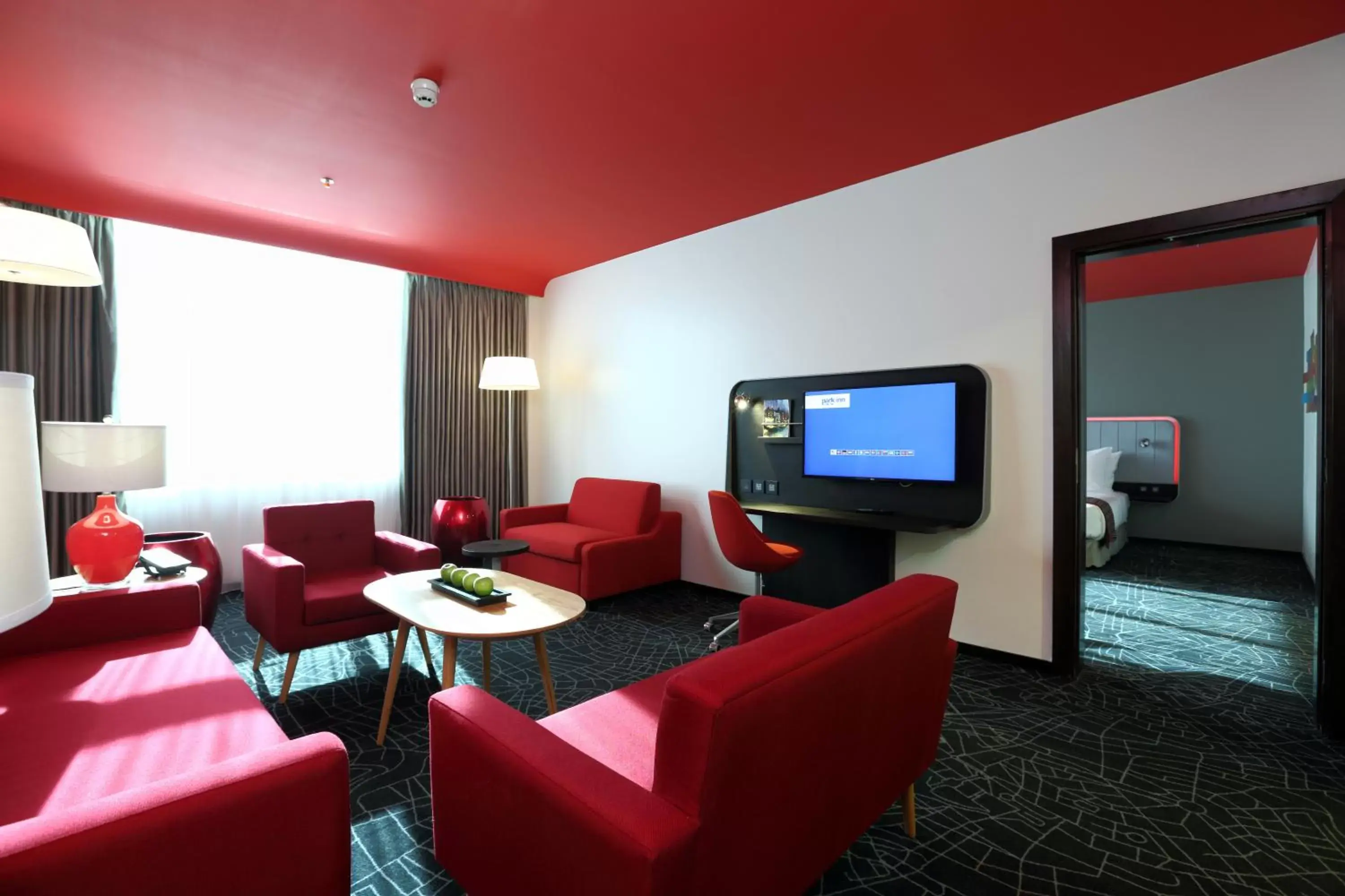 TV and multimedia, Seating Area in Park Inn by Radisson Najran