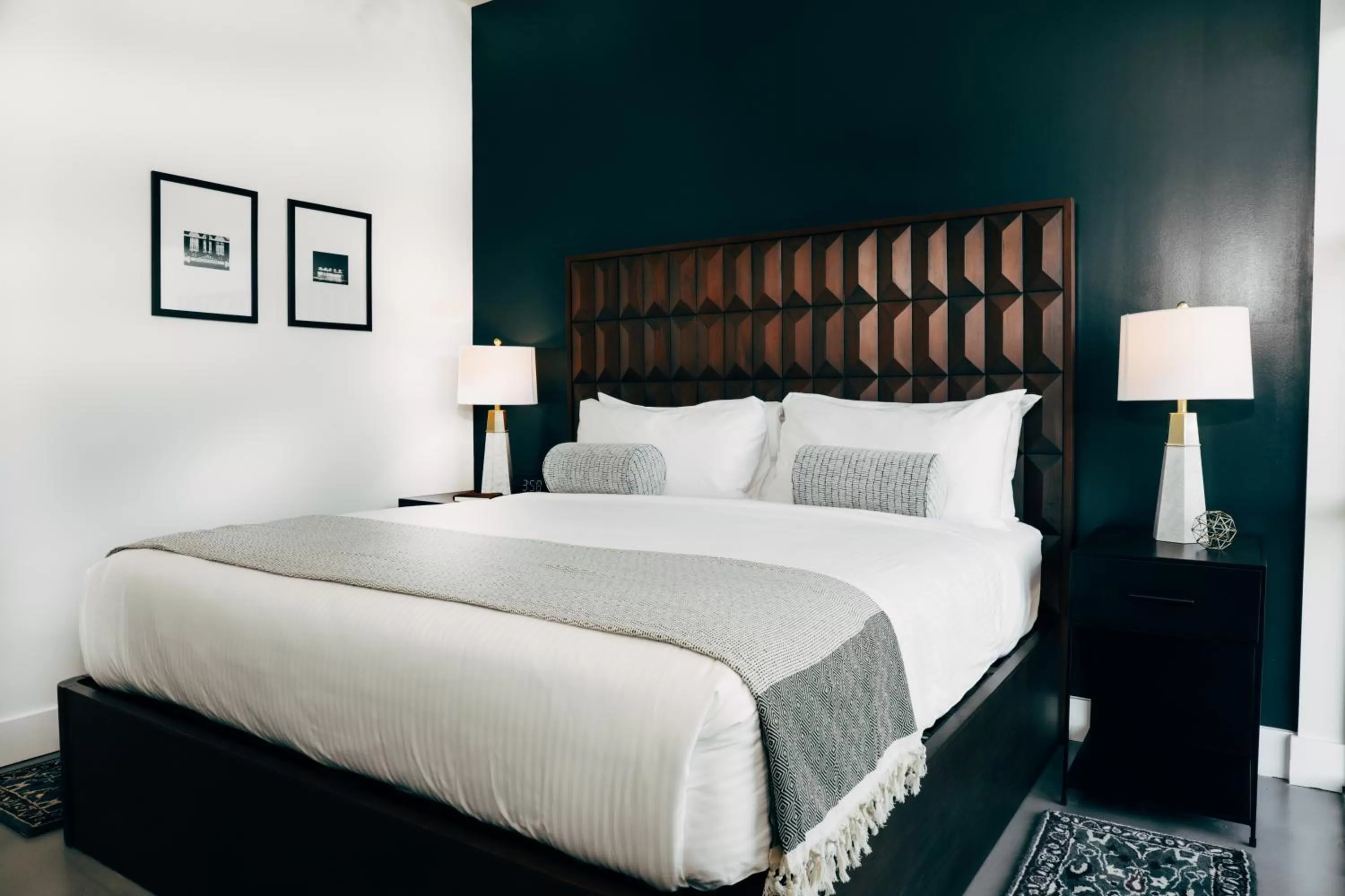 Bed in Colton House Hotel