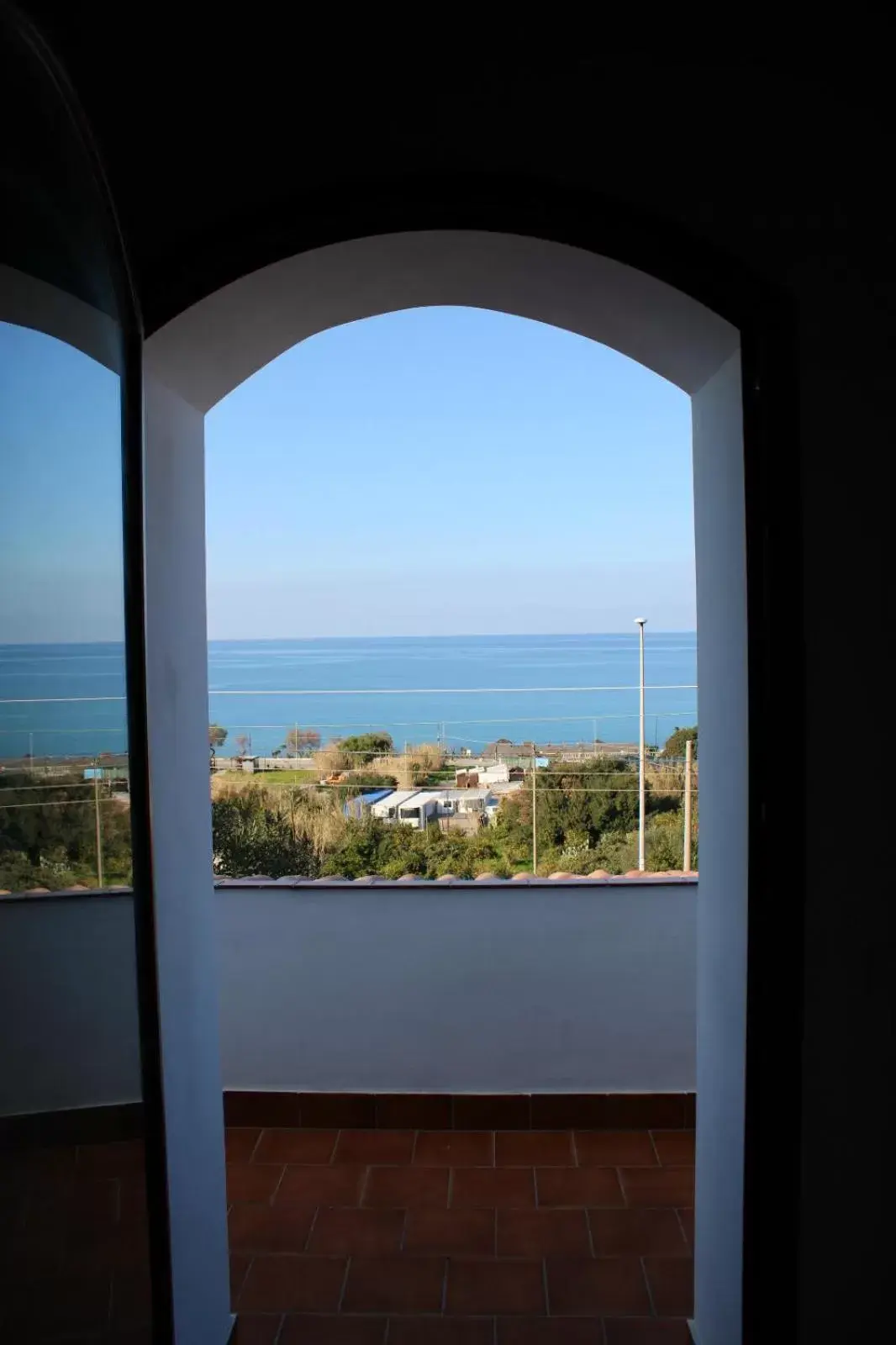 Balcony/Terrace, Sea View in Borgo Marino Suite B&B