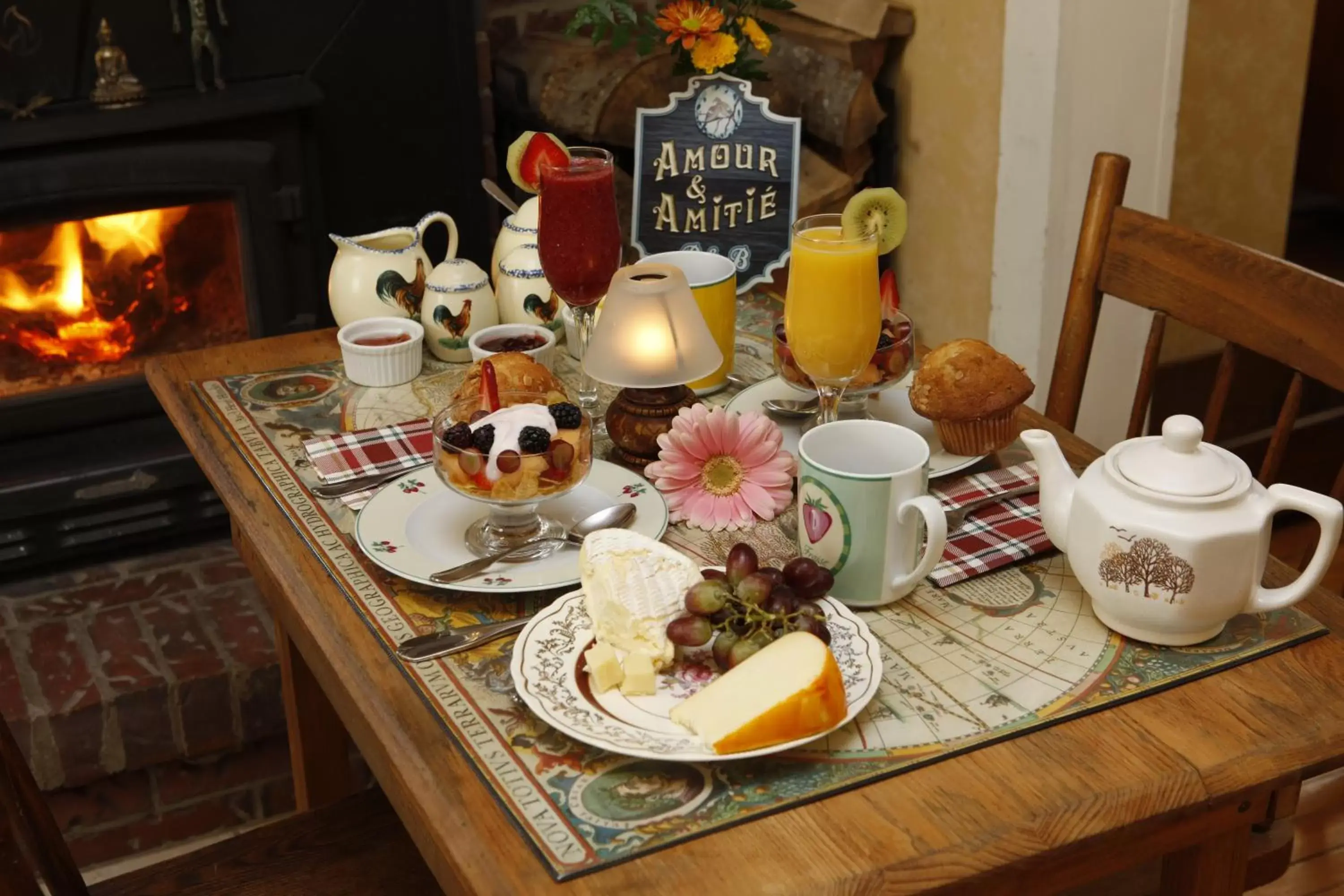 Living room, Breakfast in À Amour et Amitié