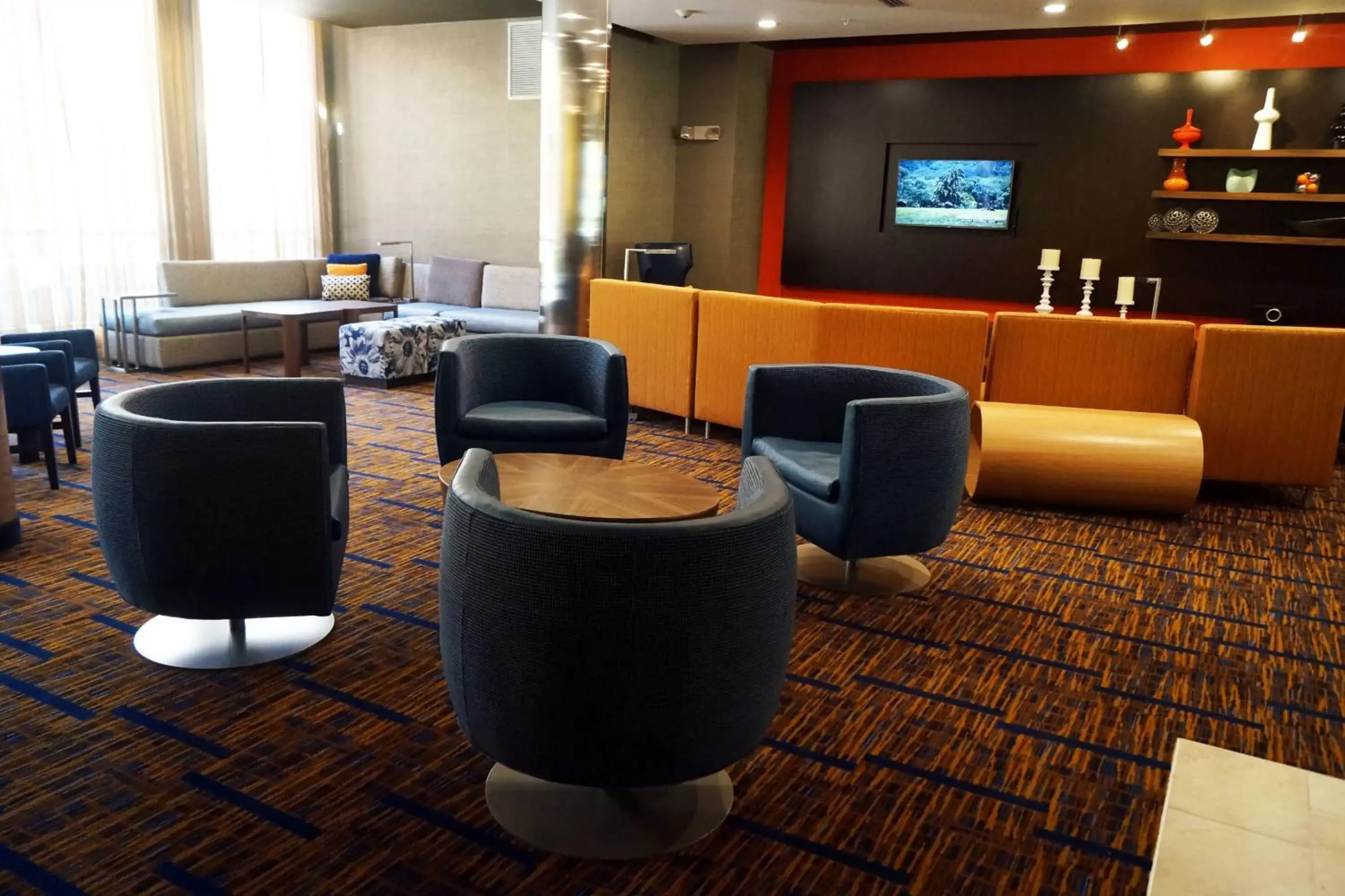 Lobby or reception, Lounge/Bar in Courtyard by Marriott Philadelphia Bensalem