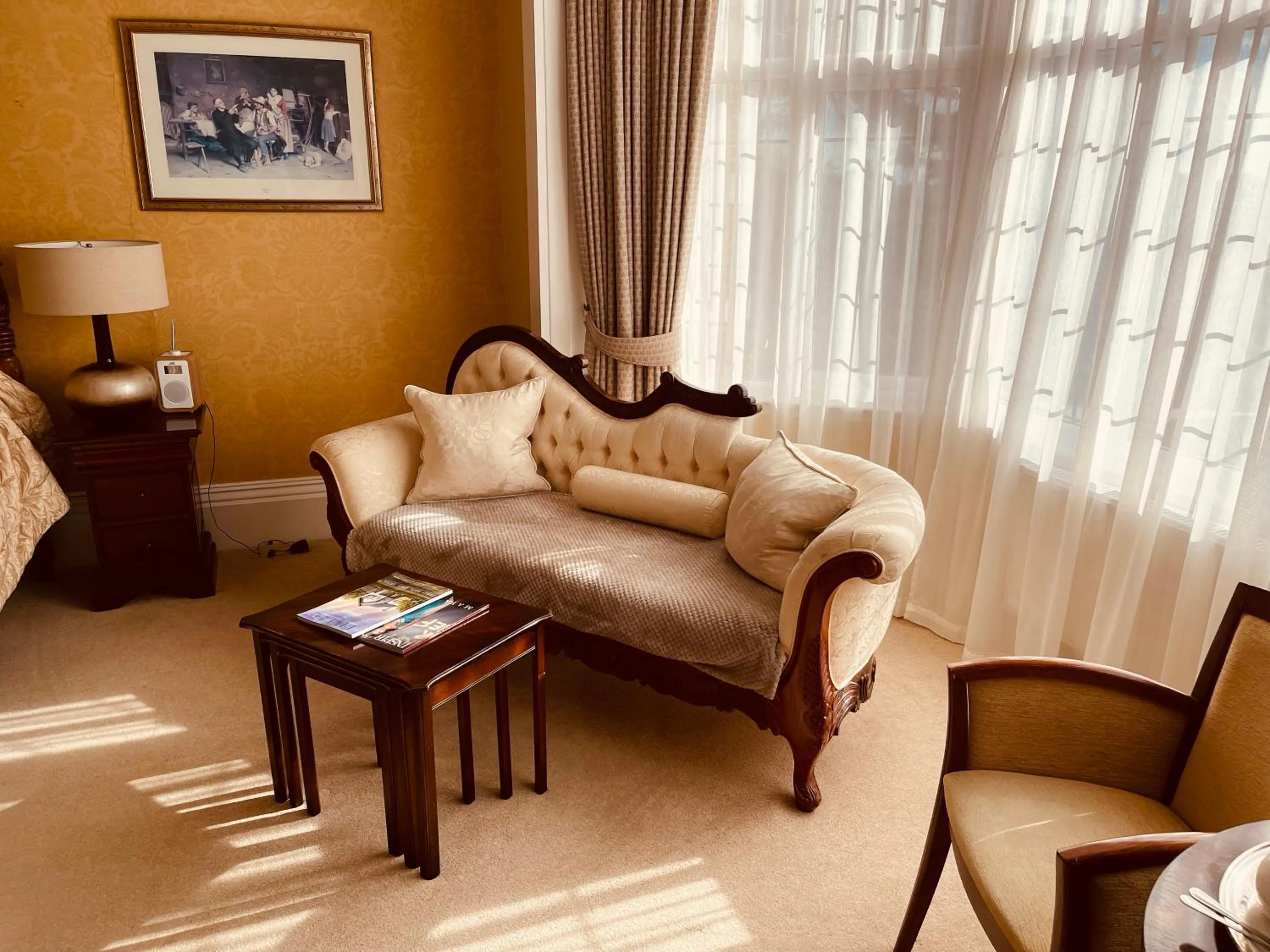 Seating area in Nuthurst Grange Country House Hotel & Restaurant