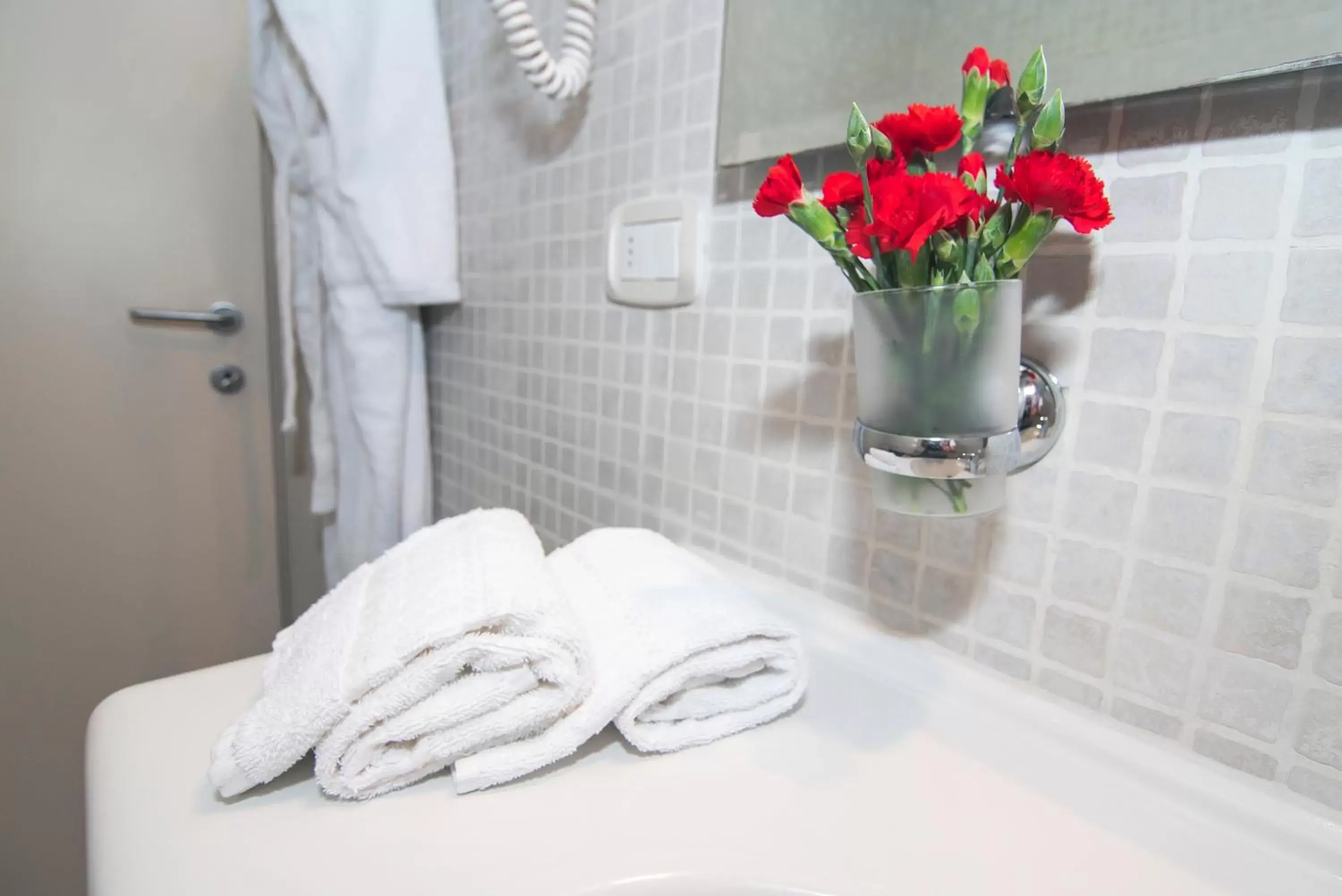 Bathroom in Hotel La Colonna