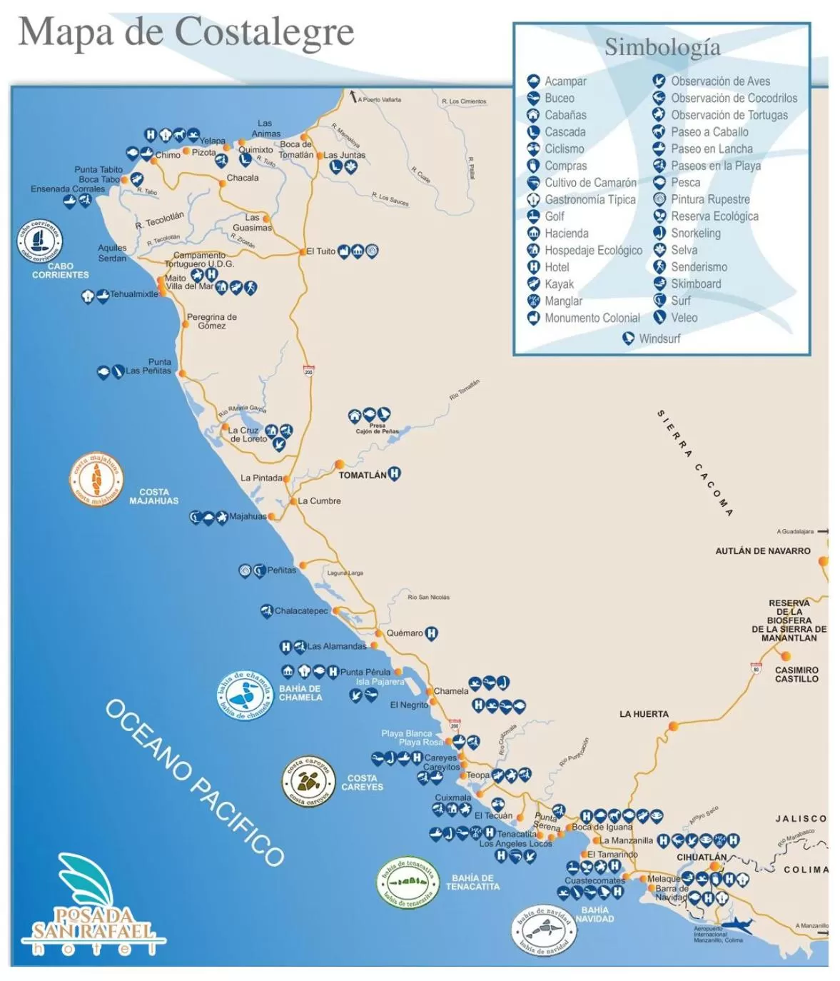 Text overlay in Hotel Posada San Rafael